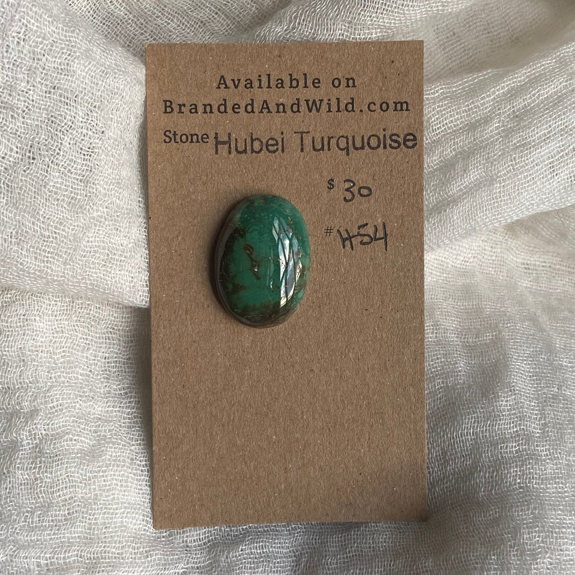 Hubei Turquoise Cabochon - H54 A5AED09B-8017-4E55-9DDB-3B537BC8A188 Brandedandwild.com
