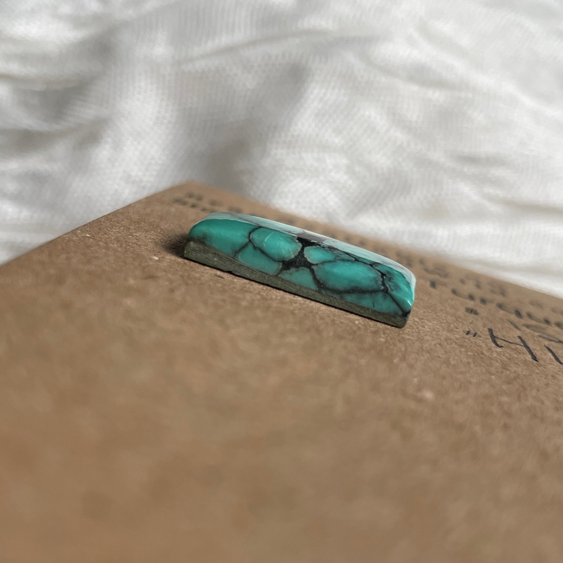 Hubei Turquoise Cabochon - H106 A5B04ED1-0033-43BE-8051-1853E46FB634 Brandedandwild.com