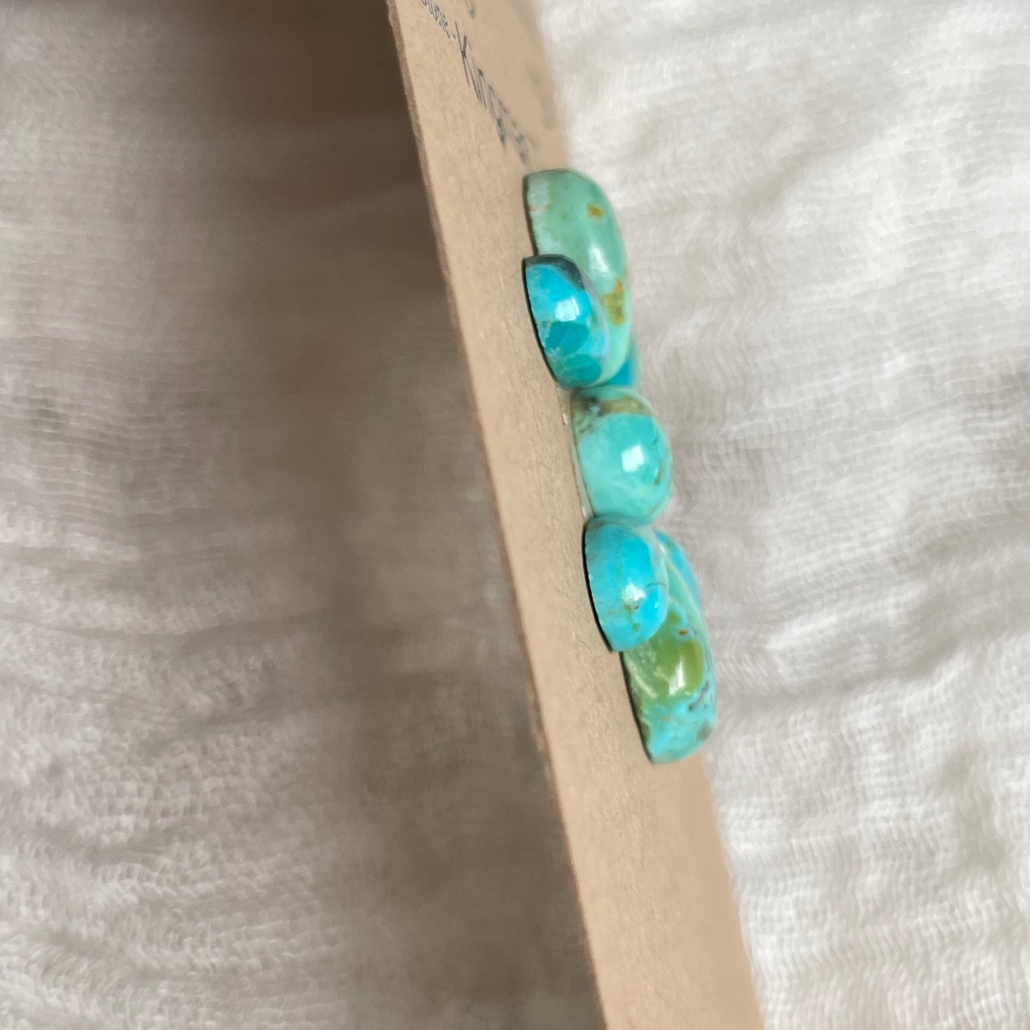 Kingman Turquoise Cabochon - KT98 A5D50C38-5B24-4D7C-9522-F7A489206492 Brandedandwild.com