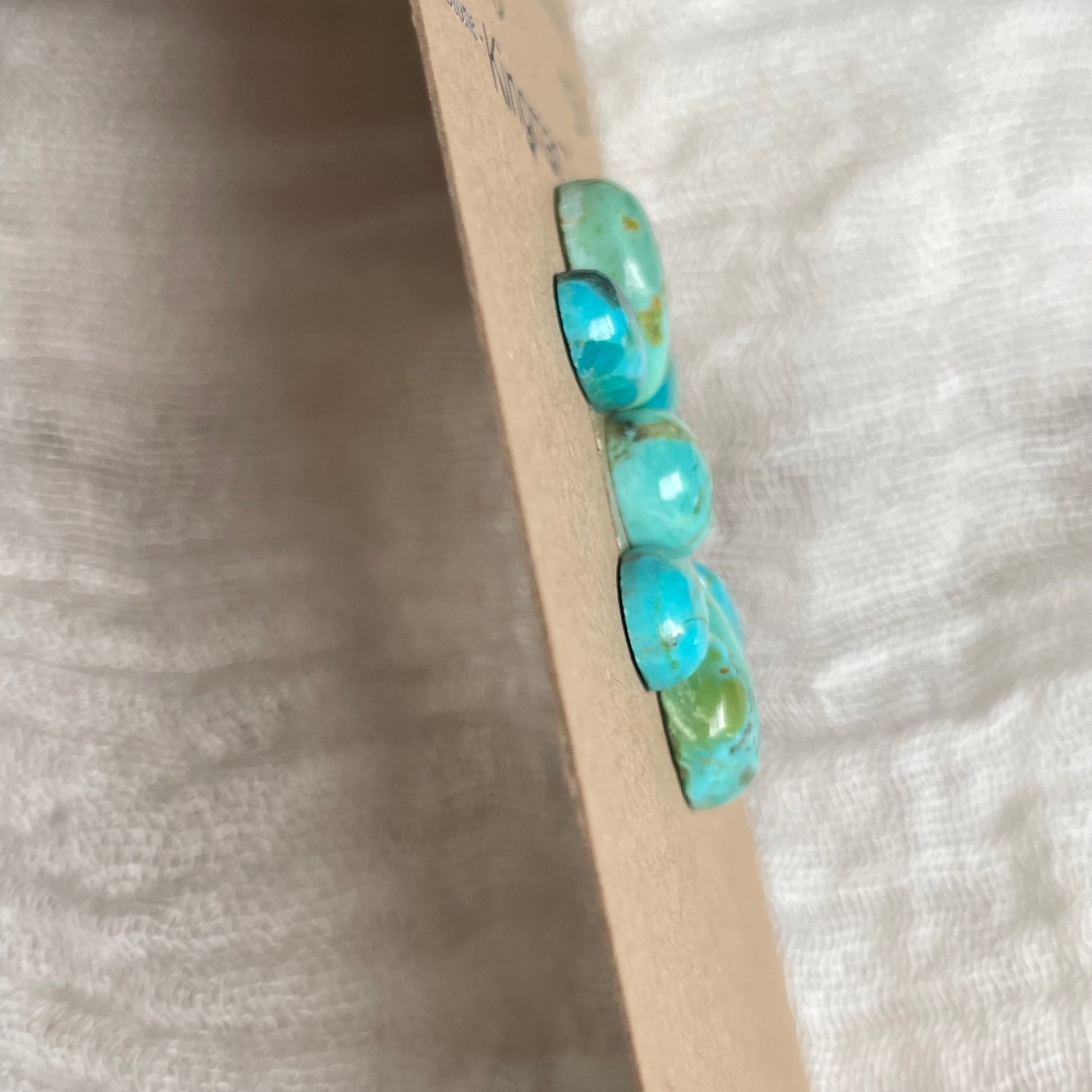 Kingman Turquoise Cabochon - KT98 A5D50C38-5B24-4D7C-9522-F7A489206492 Brandedandwild.com