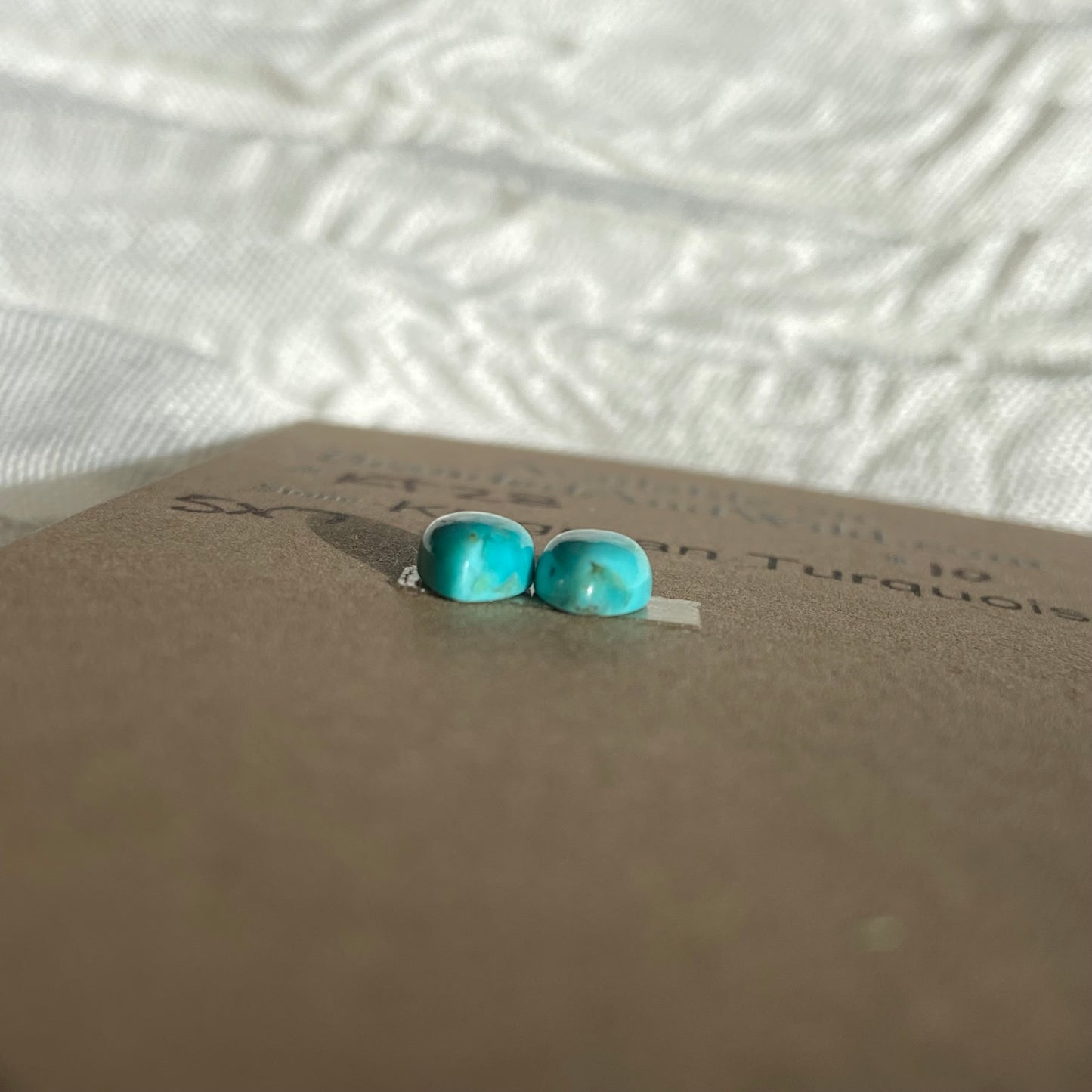 Kingman Turquoise Cabochon - KT28 A5ED487C-3375-44AB-A049-CCA990BC8CBD Brandedandwild.com