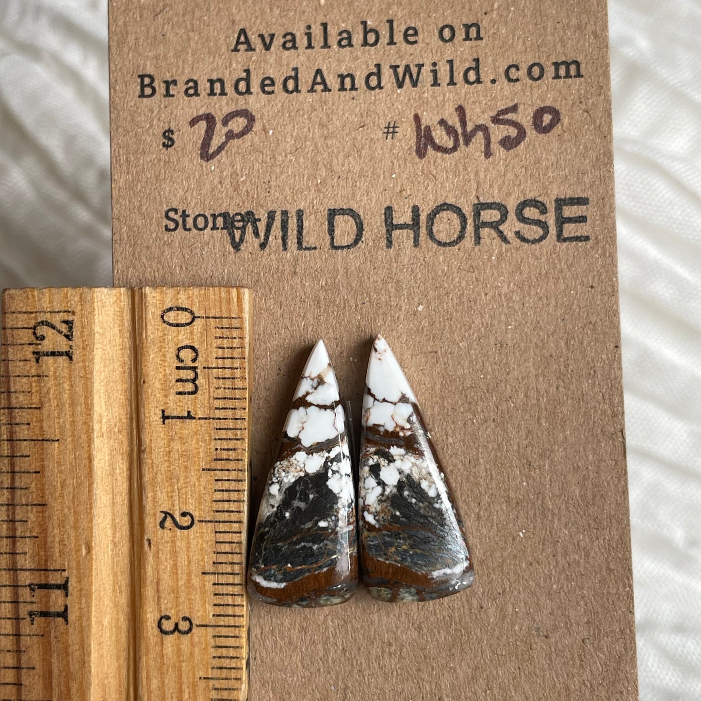 Wild Horse Cabochon - WH50 A6221A49-F76D-434E-872A-7C2923C355D6 Brandedandwild.com