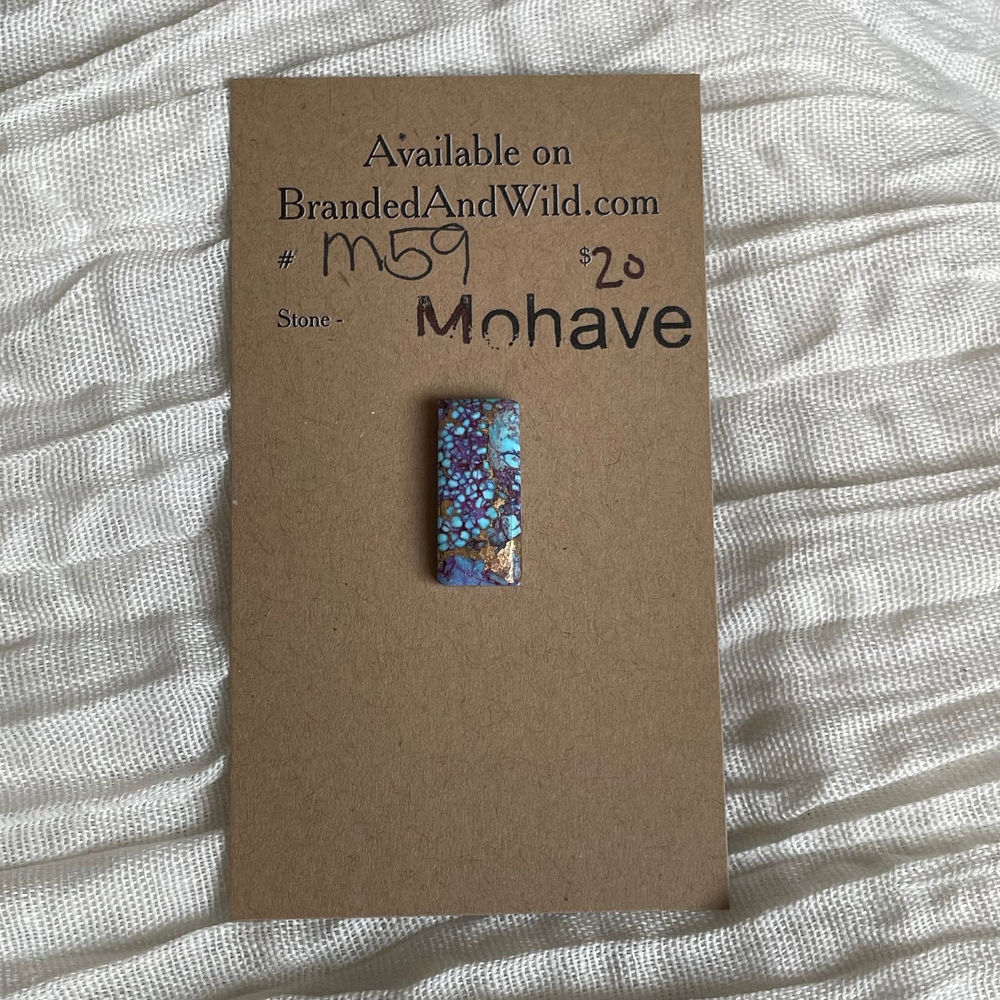 Mohave Cabochon - M59 Cabochon A63B458E-78A5-4583-BB64-4F86A61026CF Brandedandwild.com