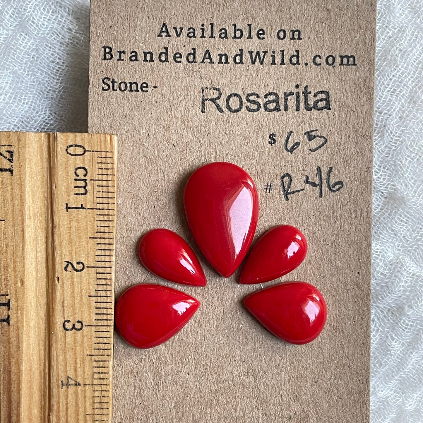 Rosarita - Cabochon - R46 A663824E-4B9D-4EF0-B63B-28EFBDB4DF14 Brandedandwild.com