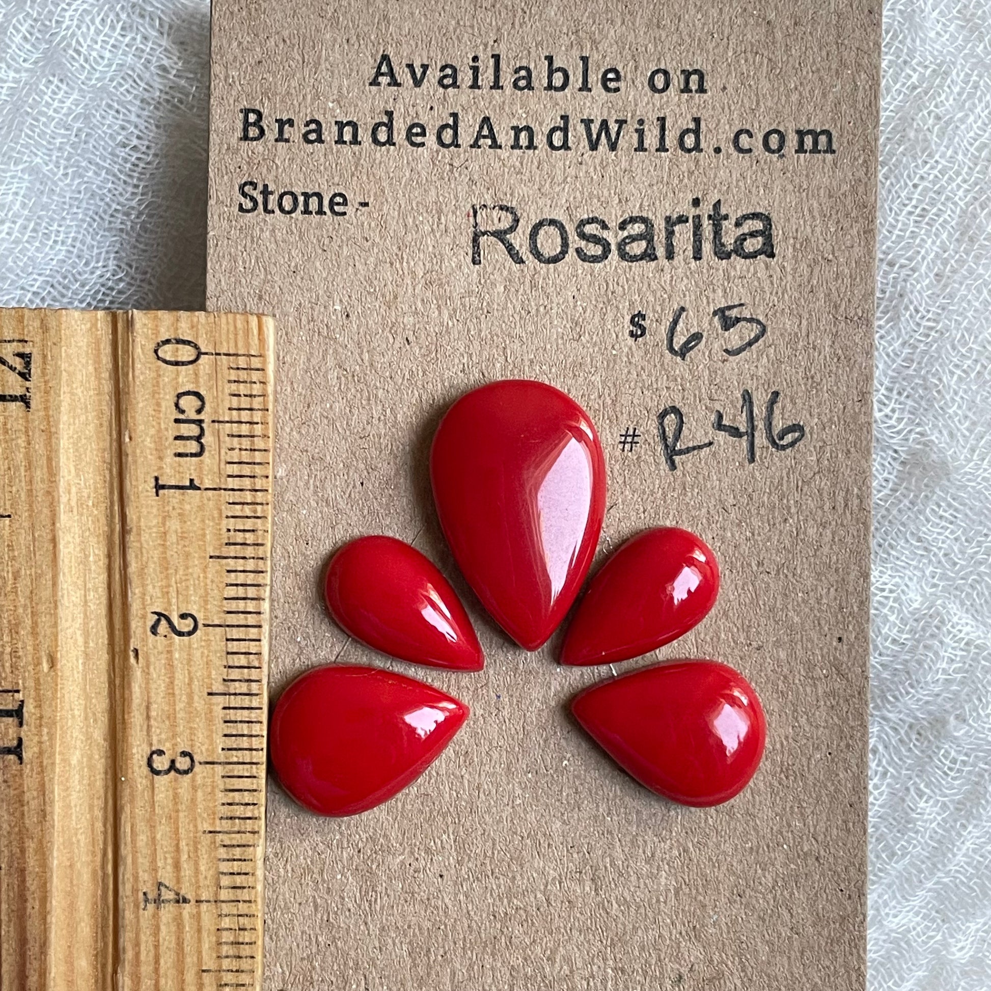 Rosarita - Cabochon - R46 A663824E-4B9D-4EF0-B63B-28EFBDB4DF14 Brandedandwild.com