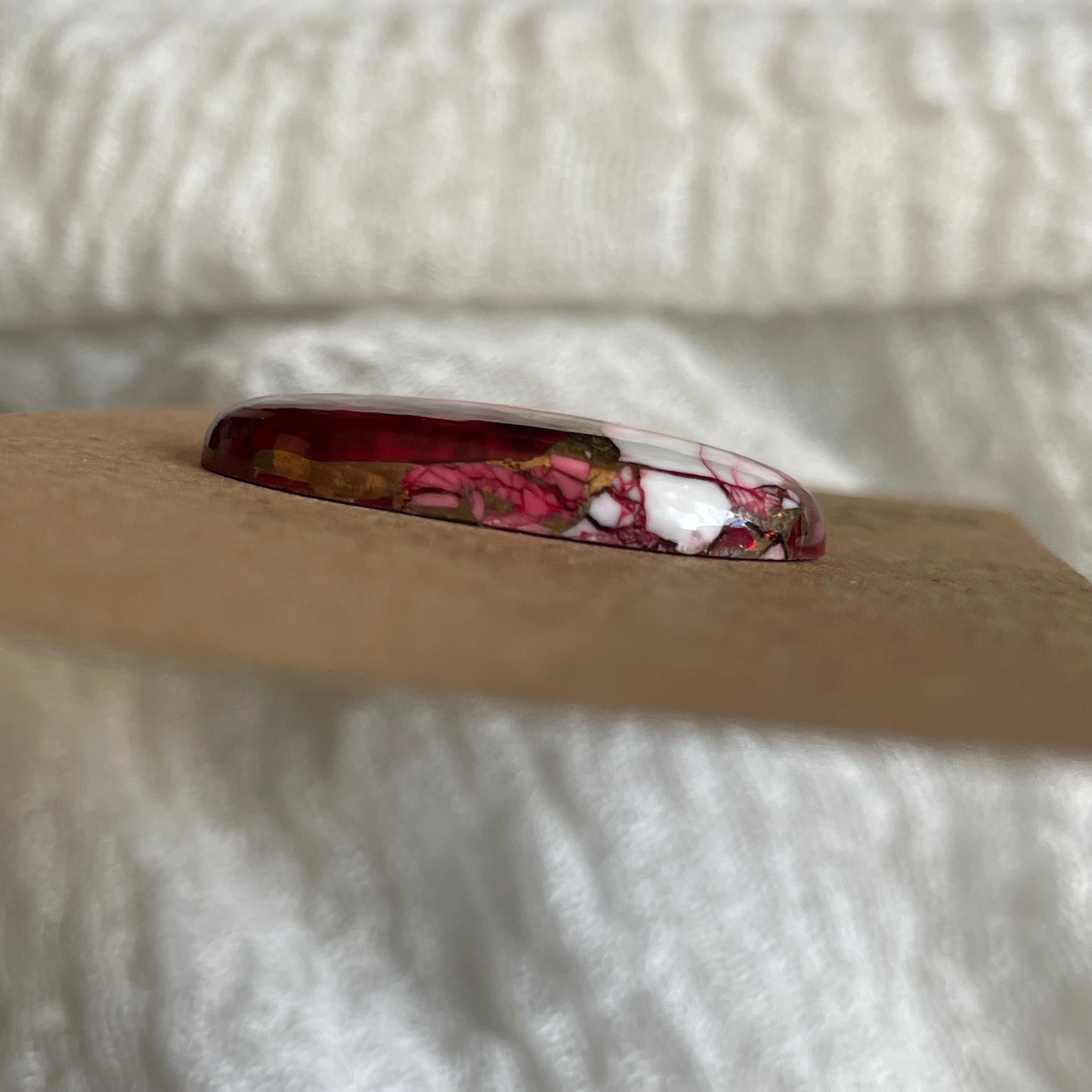 Red Dahlia Cabochon - RD30