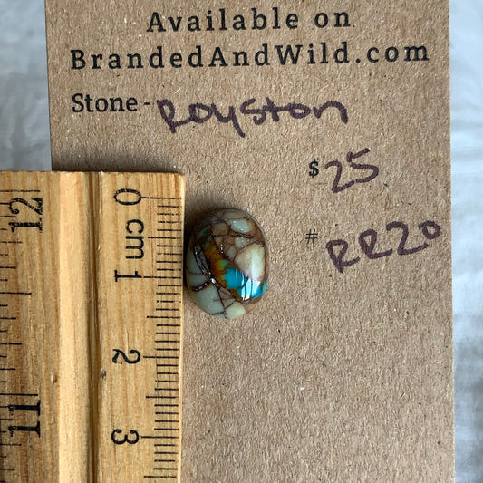 Royston Ribbon Turquoise Cabochon RR20