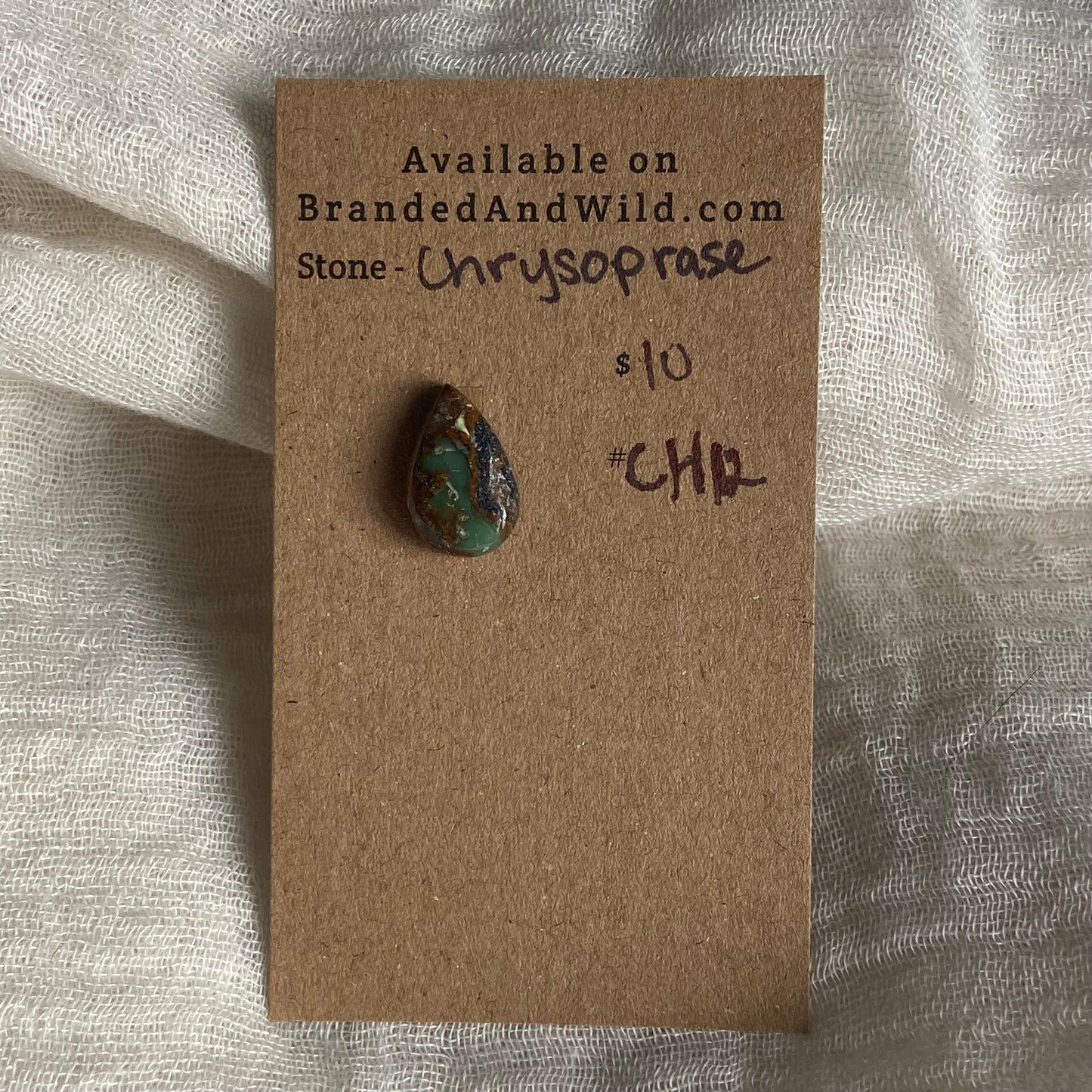 Chrysoprase Cabochon - Ch12