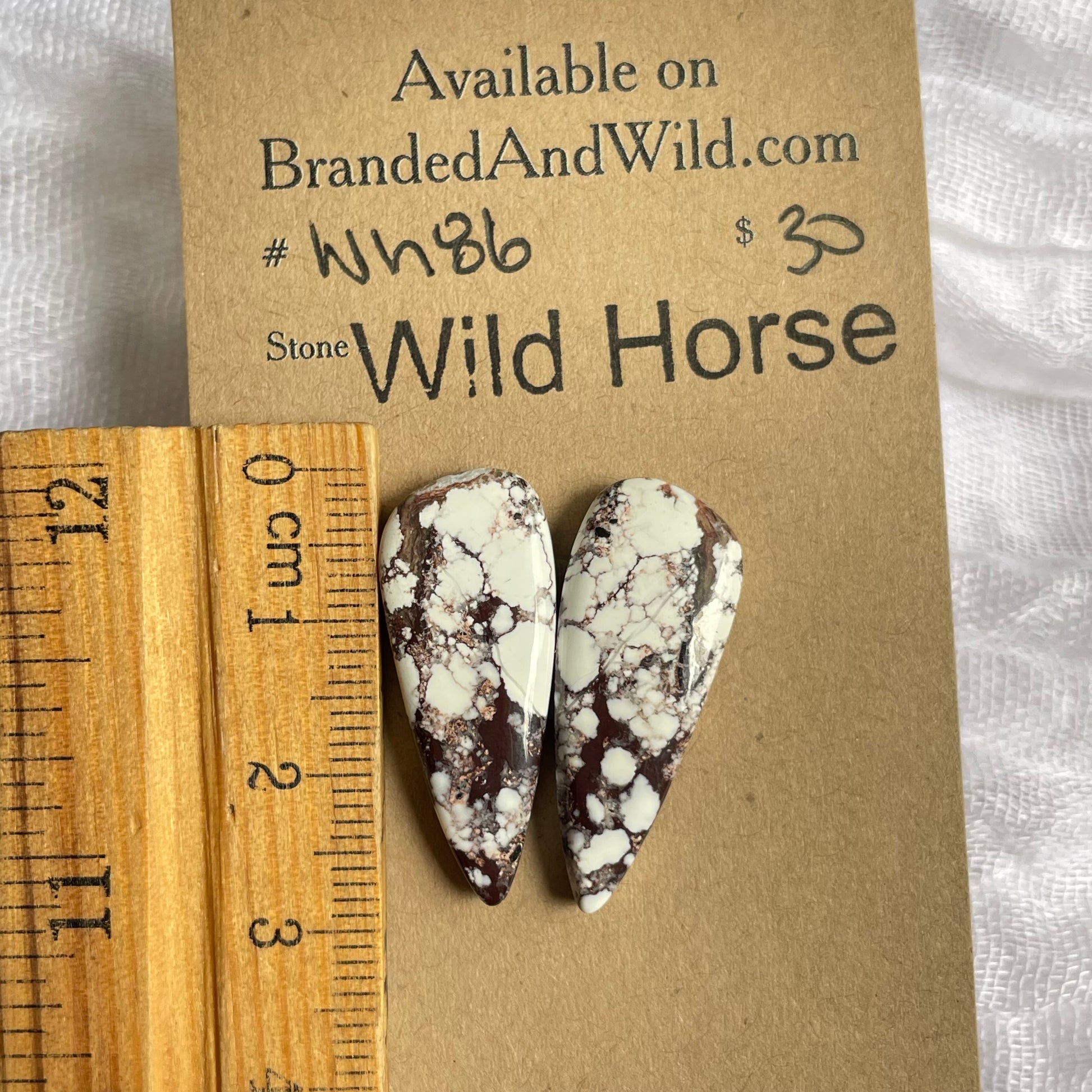 Wild Horse Cabochon - WH86 A6C82E66-16FC-4FA0-BC54-7083B9BA7BF9 Brandedandwild.com