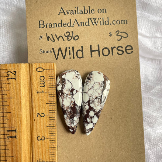 Wild Horse Cabochon - WH86 A6C82E66-16FC-4FA0-BC54-7083B9BA7BF9 Brandedandwild.com
