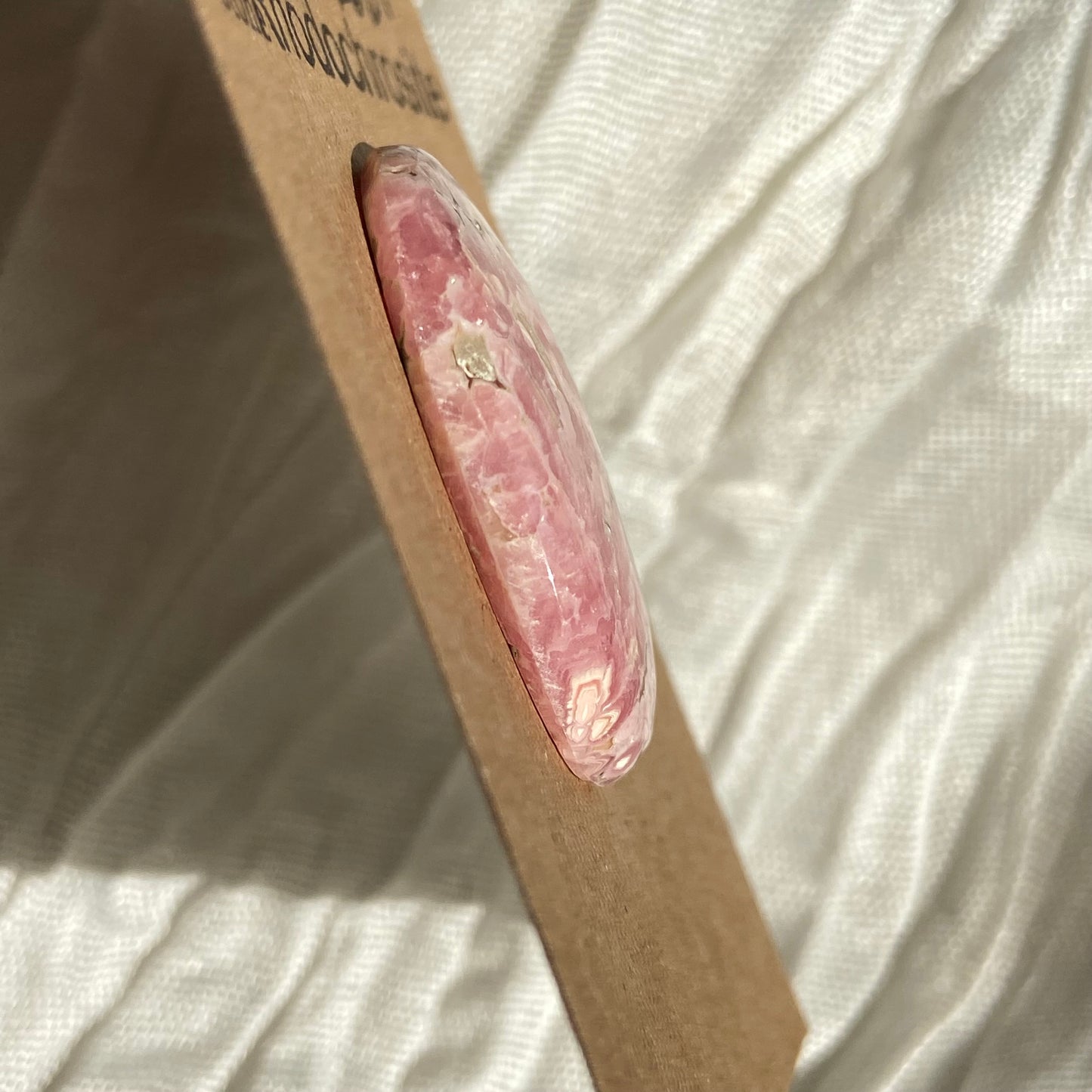 Rhodochrosite Cabochon - R27 A6CC715E-2F72-491D-B0E4-AF0A83674EEB Brandedandwild.com