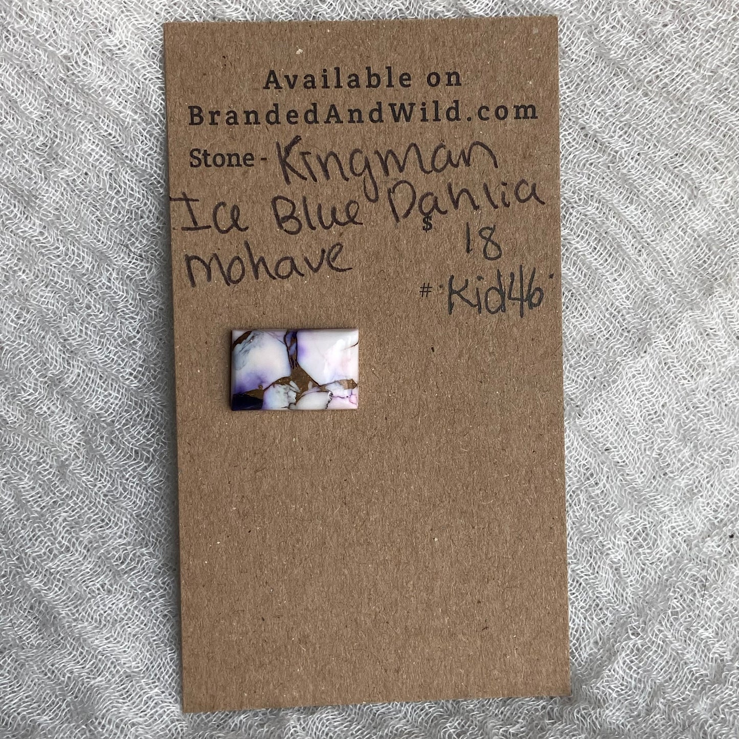 Kingman Ice Blue Dahlia Mohave - KID46