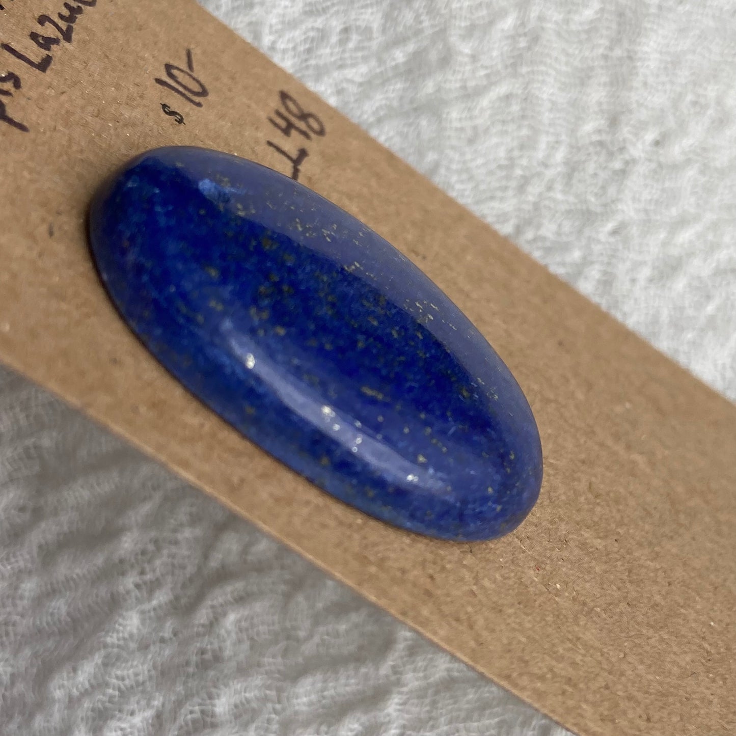 Lapis Lazuli Cabochon -Drilled- LL48