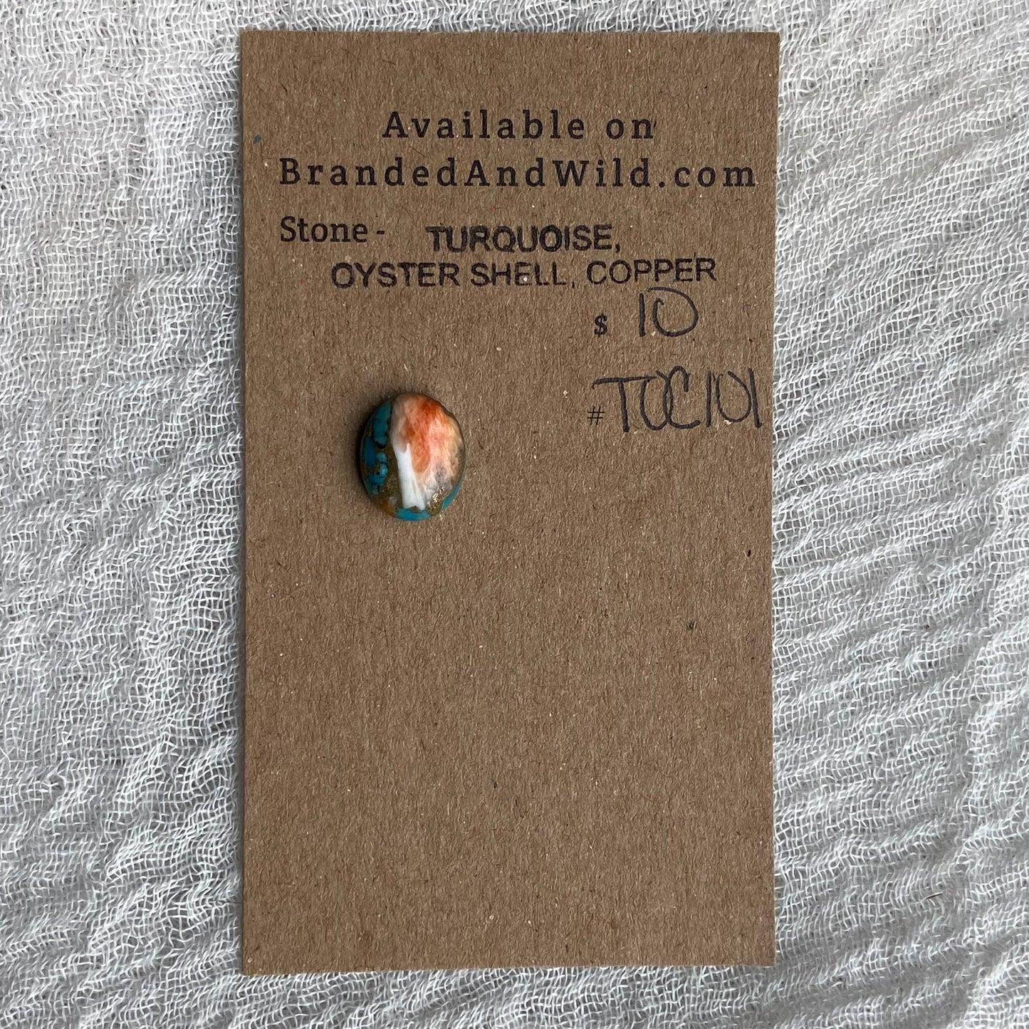 Turquoise, Oyster Shell, Copper - TOC101