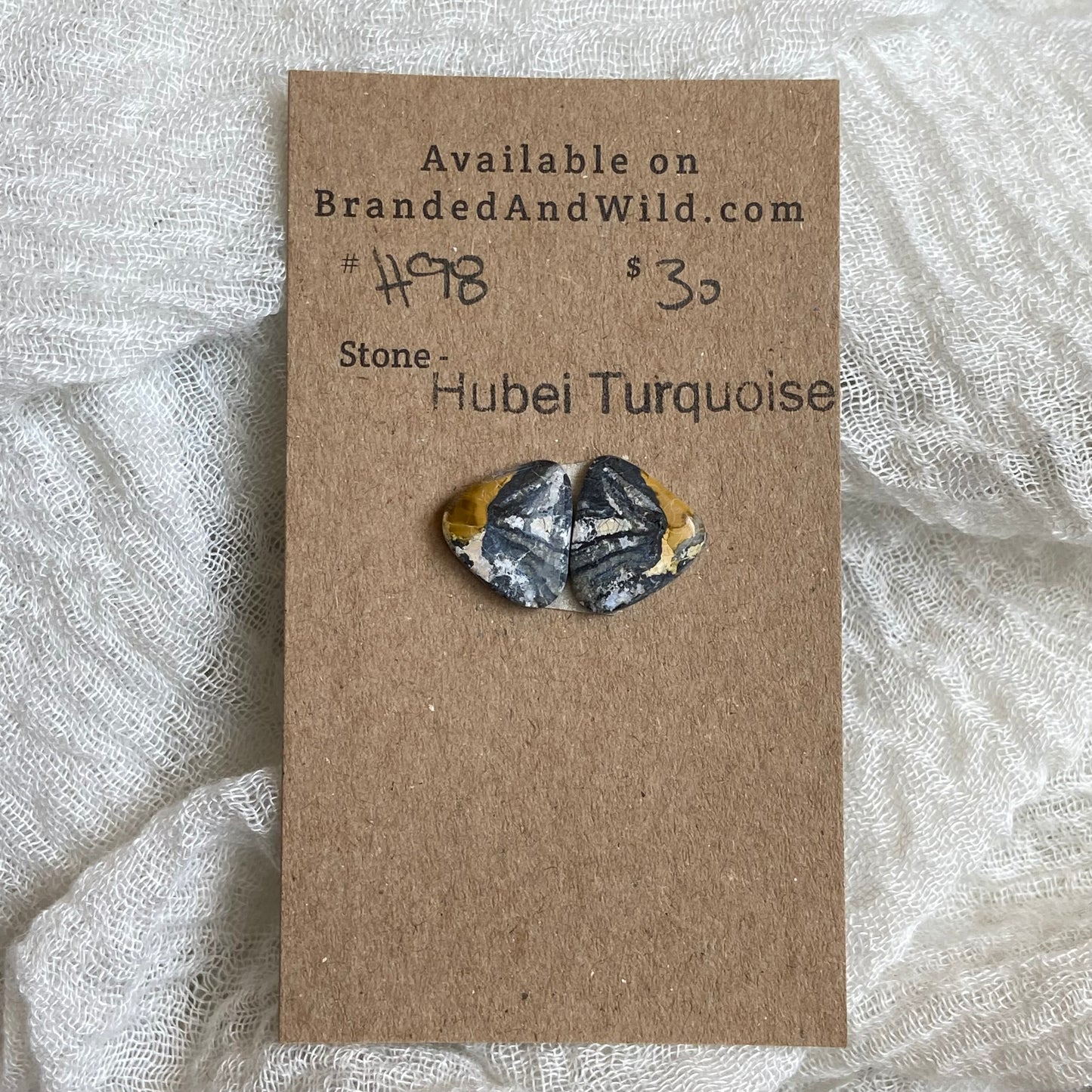 Hubei Turquoise Cabochon - H98