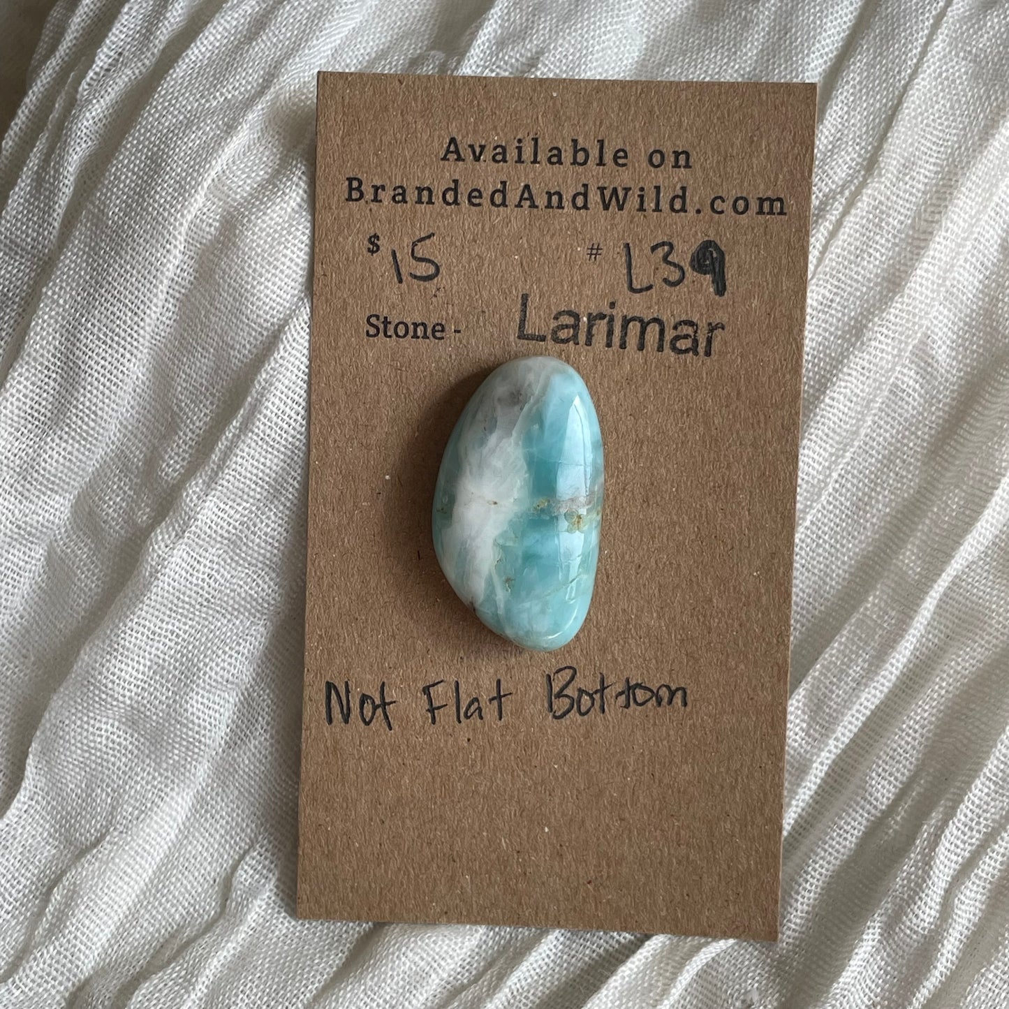 Larimar Cabochon - L39