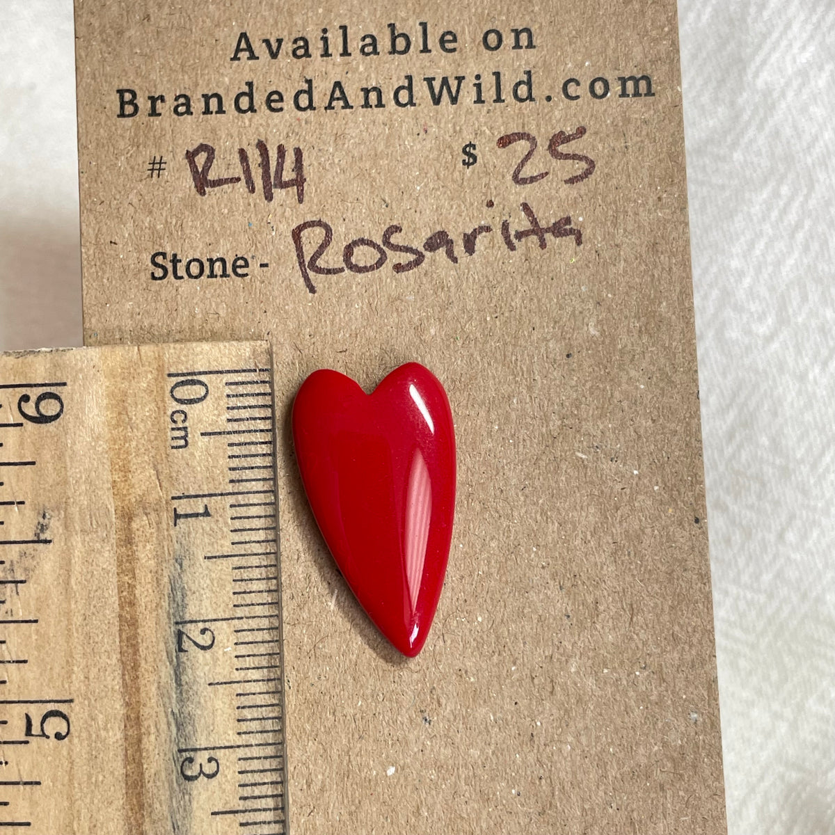 Rosarita - Cabochon - R114 A77A0944-AF25-4E23-BBC4-0C14B972A07D Brandedandwild.com
