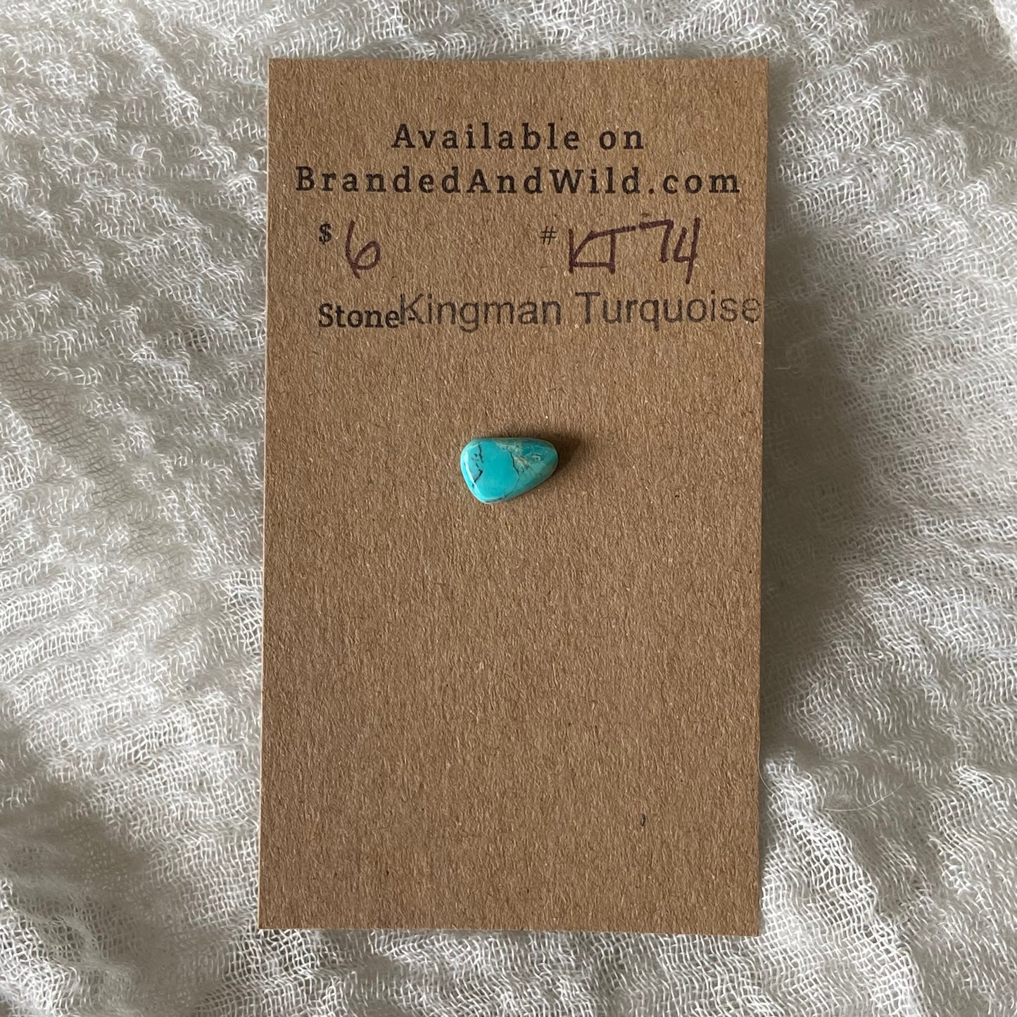 Kingman Turquoise Cabochon - KT74