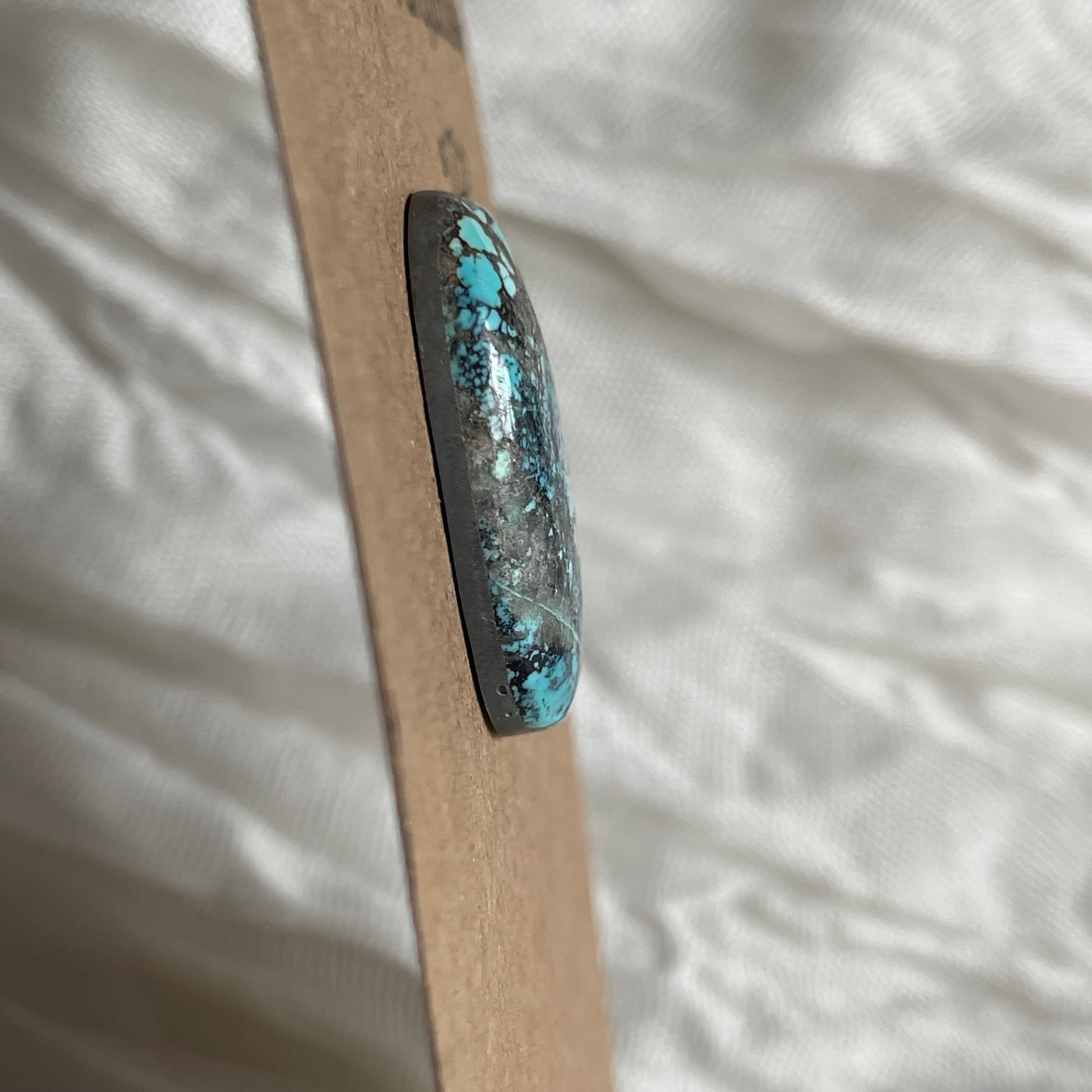 Hubei Turquoise Cabochon - H51 A7B65CA2-0693-4ECB-8CF3-970D2B7862D8 Brandedandwild.com