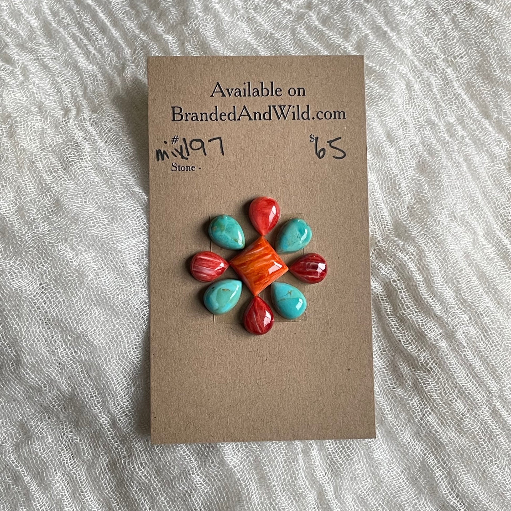 Kingman Mix Cabochon - MIX197 A7D9D976-8970-4448-9531-3F4D57A5331D Brandedandwild.com