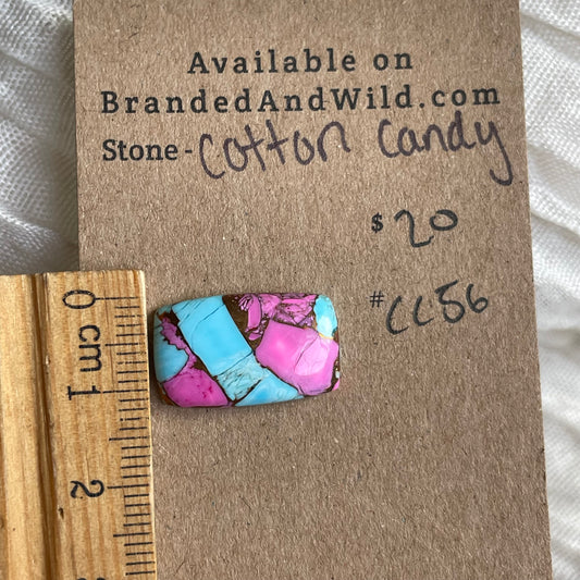 Cotton Candy Cabochon - CC56 A7DA3E2D-7291-41E4-AD77-26EE821BC4C0 Brandedandwild.com