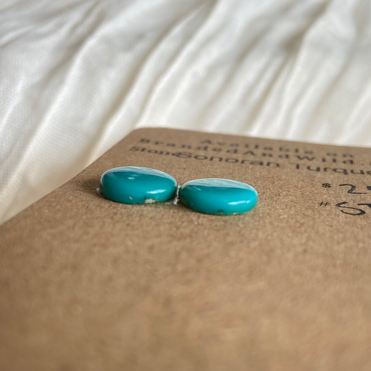 Sonoran Turquoise Cabochon - ST133 A7F75BDA-6CC0-4050-833F-F24120F7118C Brandedandwild.com