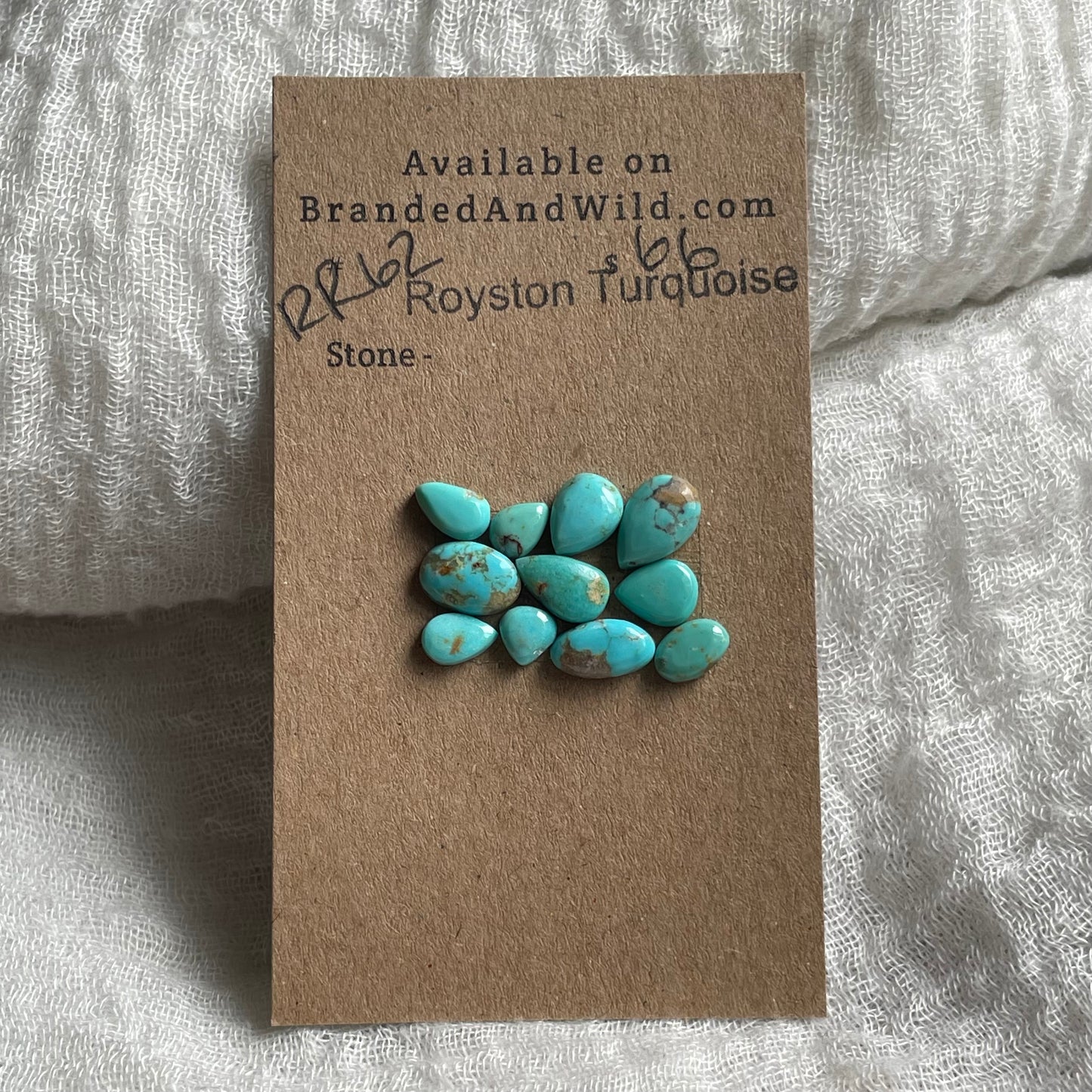 Royston Turquoise cabochon - RR62 A817BC21-E622-44B0-B0A3-4571462AF228 Brandedandwild.com