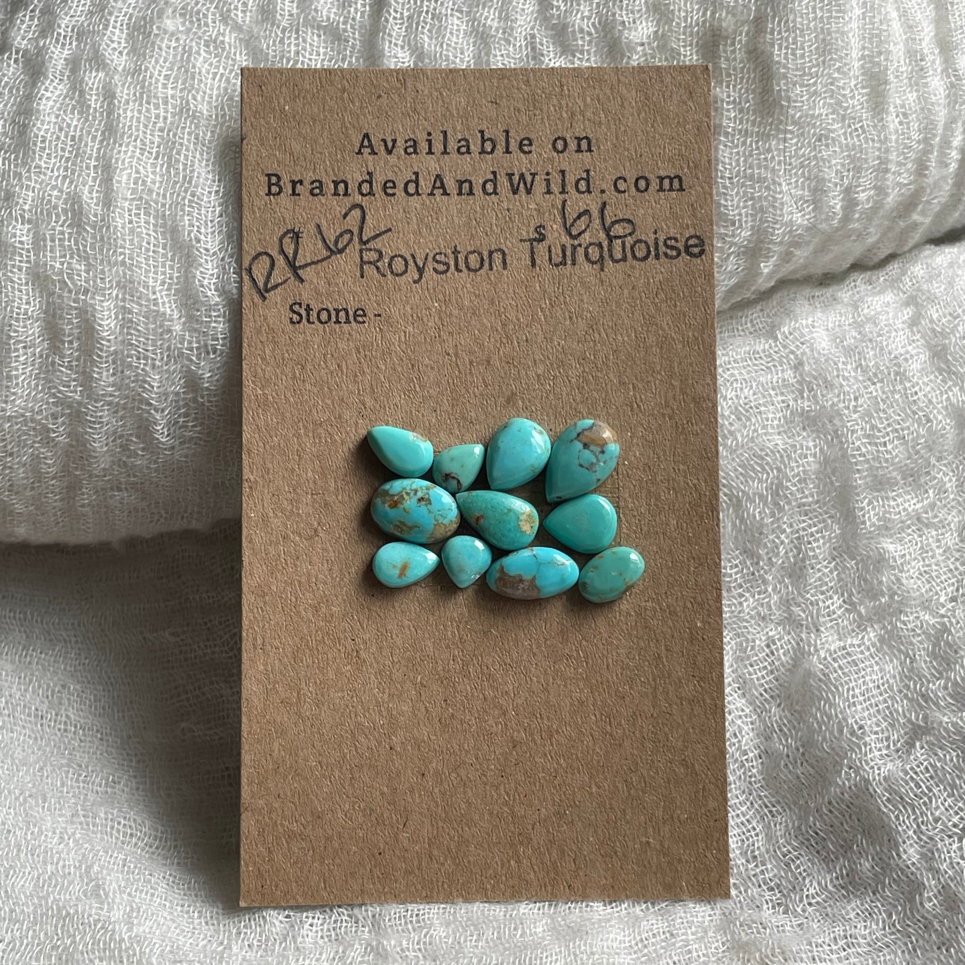 Royston Turquoise cabochon - RR62 A817BC21-E622-44B0-B0A3-4571462AF228 Brandedandwild.com