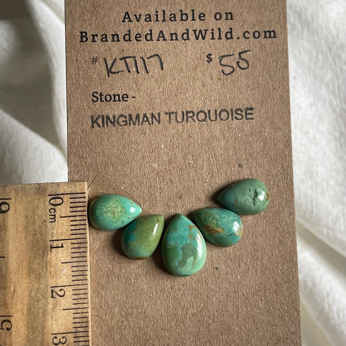 Kingman Turquoise Cabochon - KT117