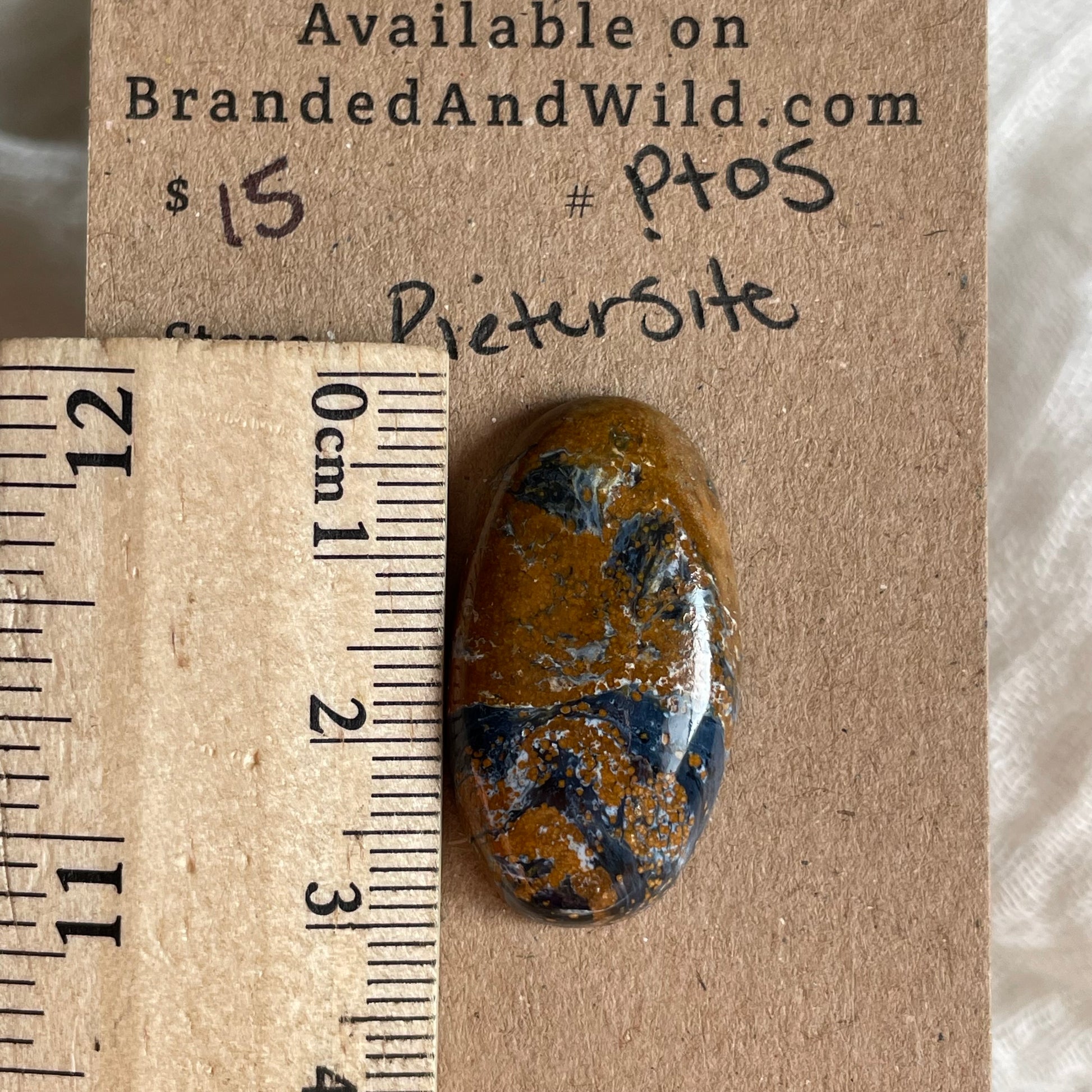 Pietersite Cabochon - PT05 A8285D8B-081C-4C10-A993-ADD9FF842634 Brandedandwild.com