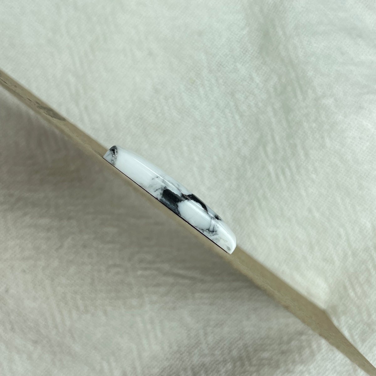 White Buffalo Cabochon - WB185 A834631F-35DC-44D4-BD7F-31C148B318C5 Brandedandwild.com