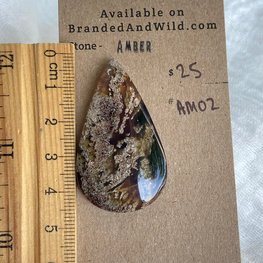 Amber Cabochon AM02