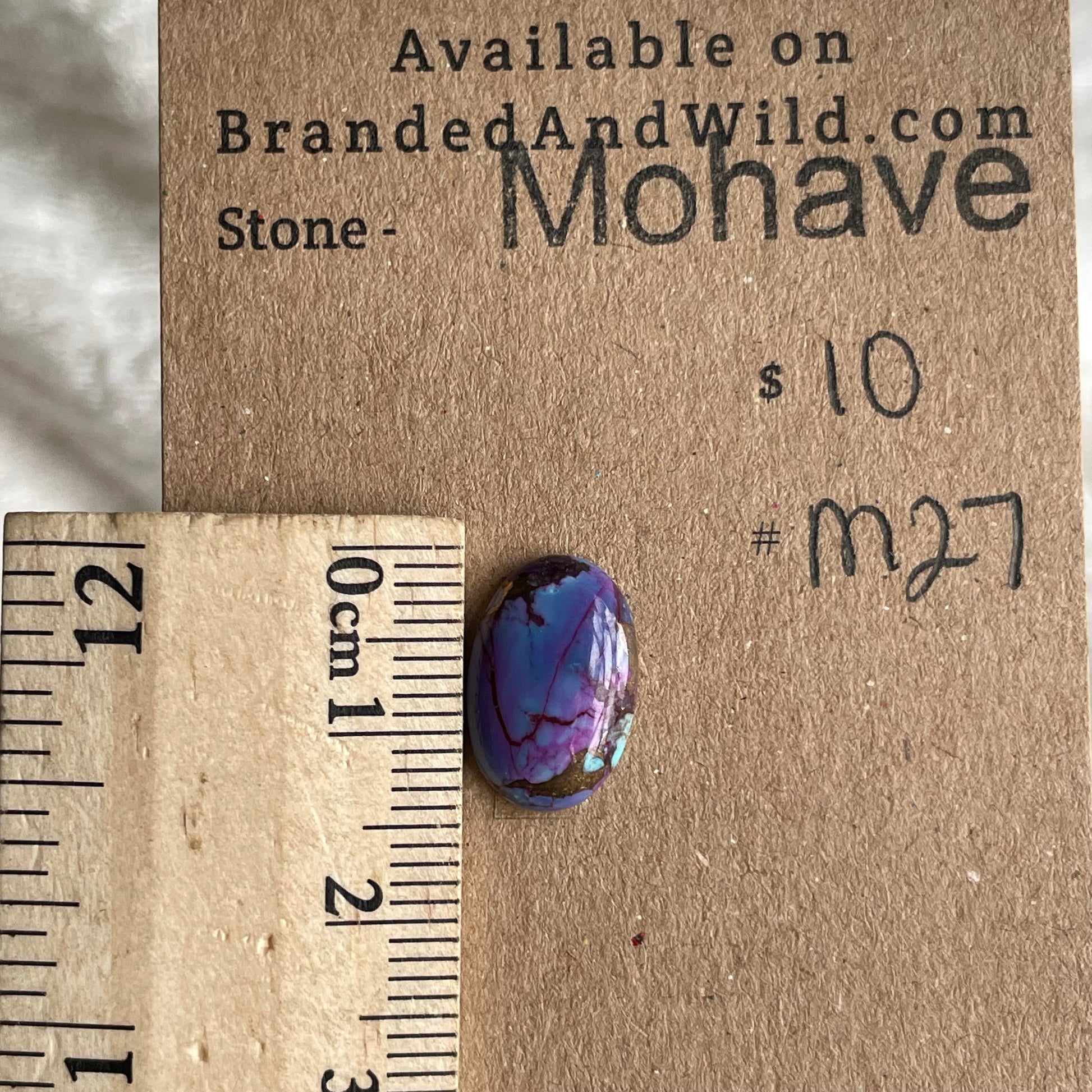 Mohave Cabochon - M27 Cabochon A85D0CED-64A2-42BA-980D-D49940E01E53 Brandedandwild.com