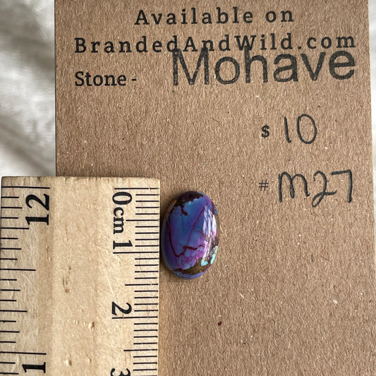 Mohave Cabochon - M27 Cabochon A85D0CED-64A2-42BA-980D-D49940E01E53 Brandedandwild.com