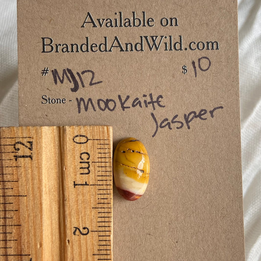 Mookaite Jasper Cabochon - MJ12 A85D53AE-DB66-4B9F-9469-2CD0200E525B Brandedandwild.com