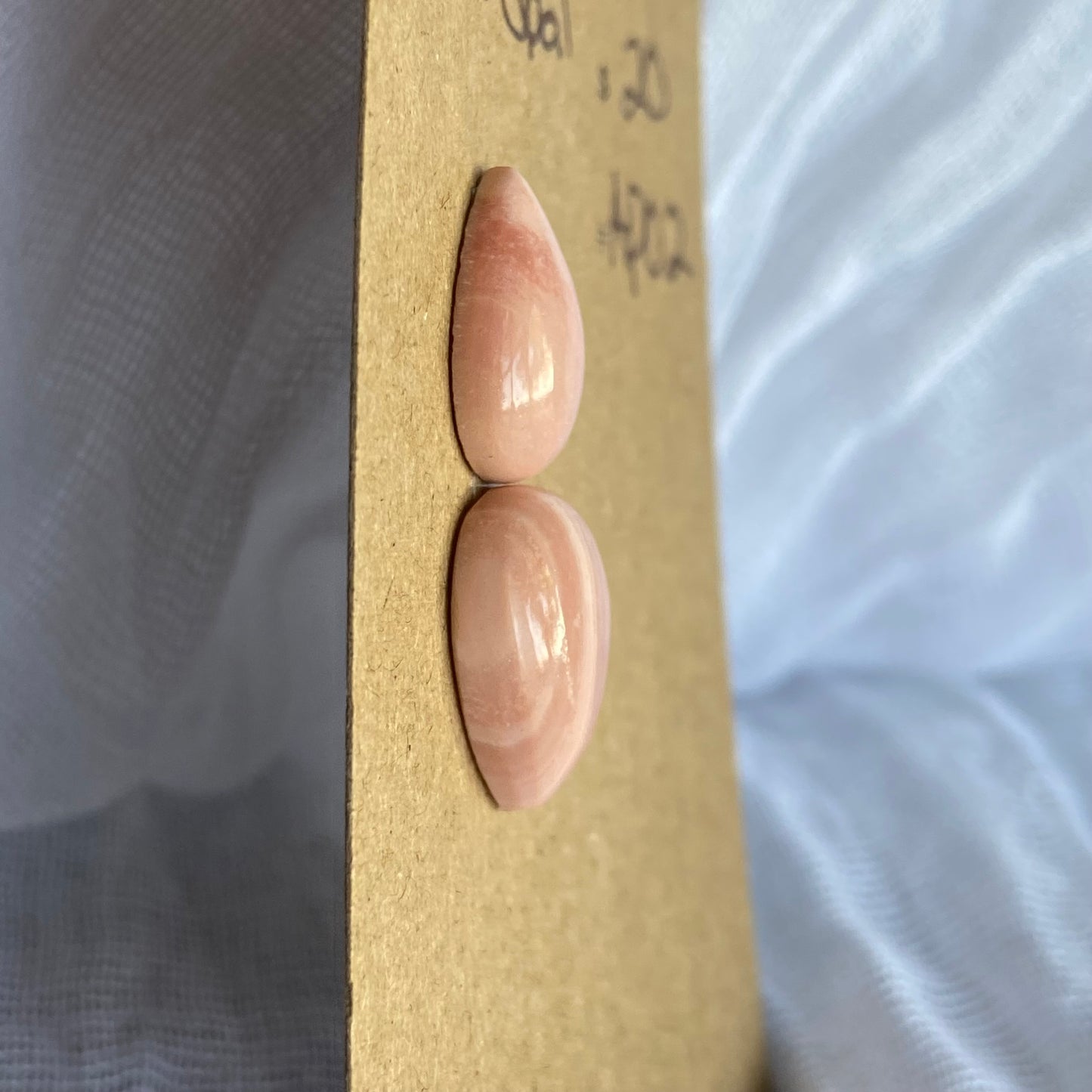 Australian Pink Opal Cabochon - APO2 A85F780B-84CF-42D9-92F3-D0607956244E Brandedandwild.com