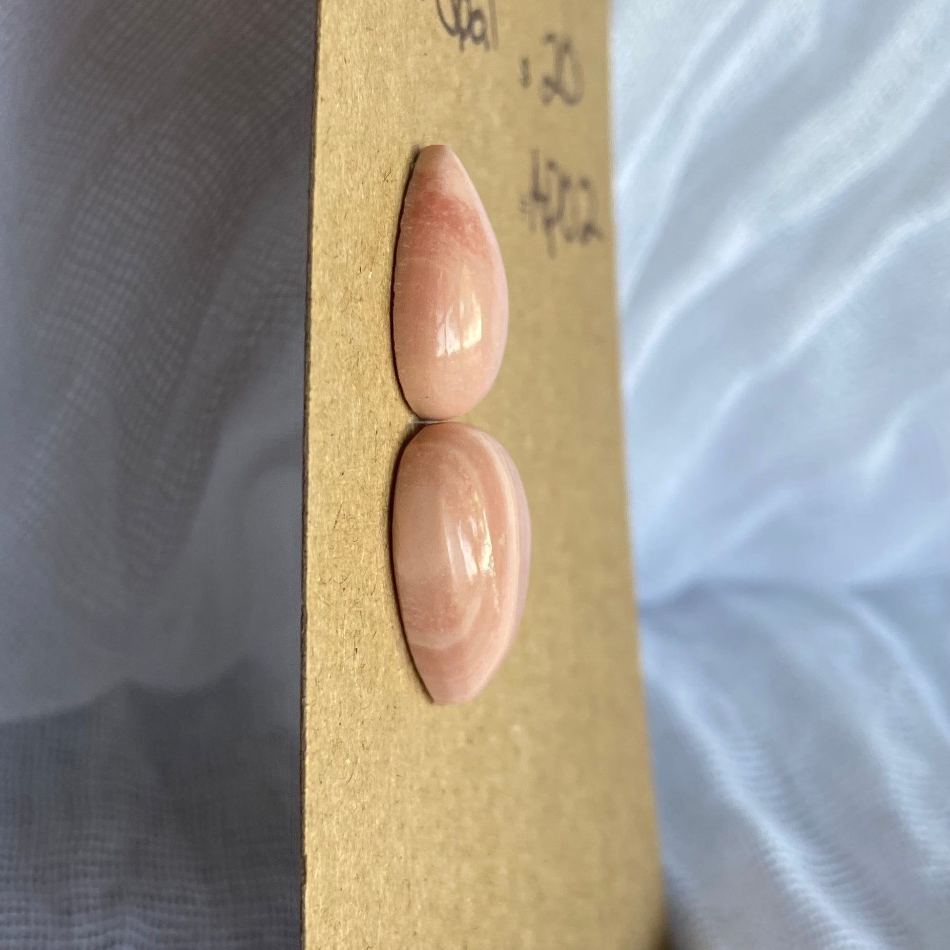 Australian Pink Opal Cabochon - APO2 A85F780B-84CF-42D9-92F3-D0607956244E Brandedandwild.com