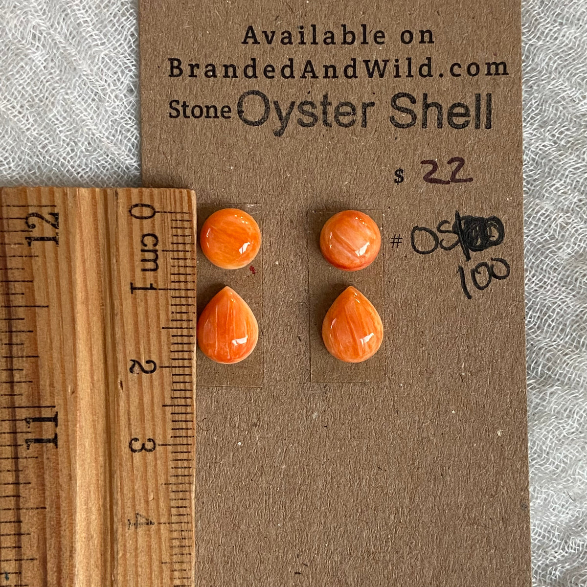 Oyster Shell Cabochon - OS100