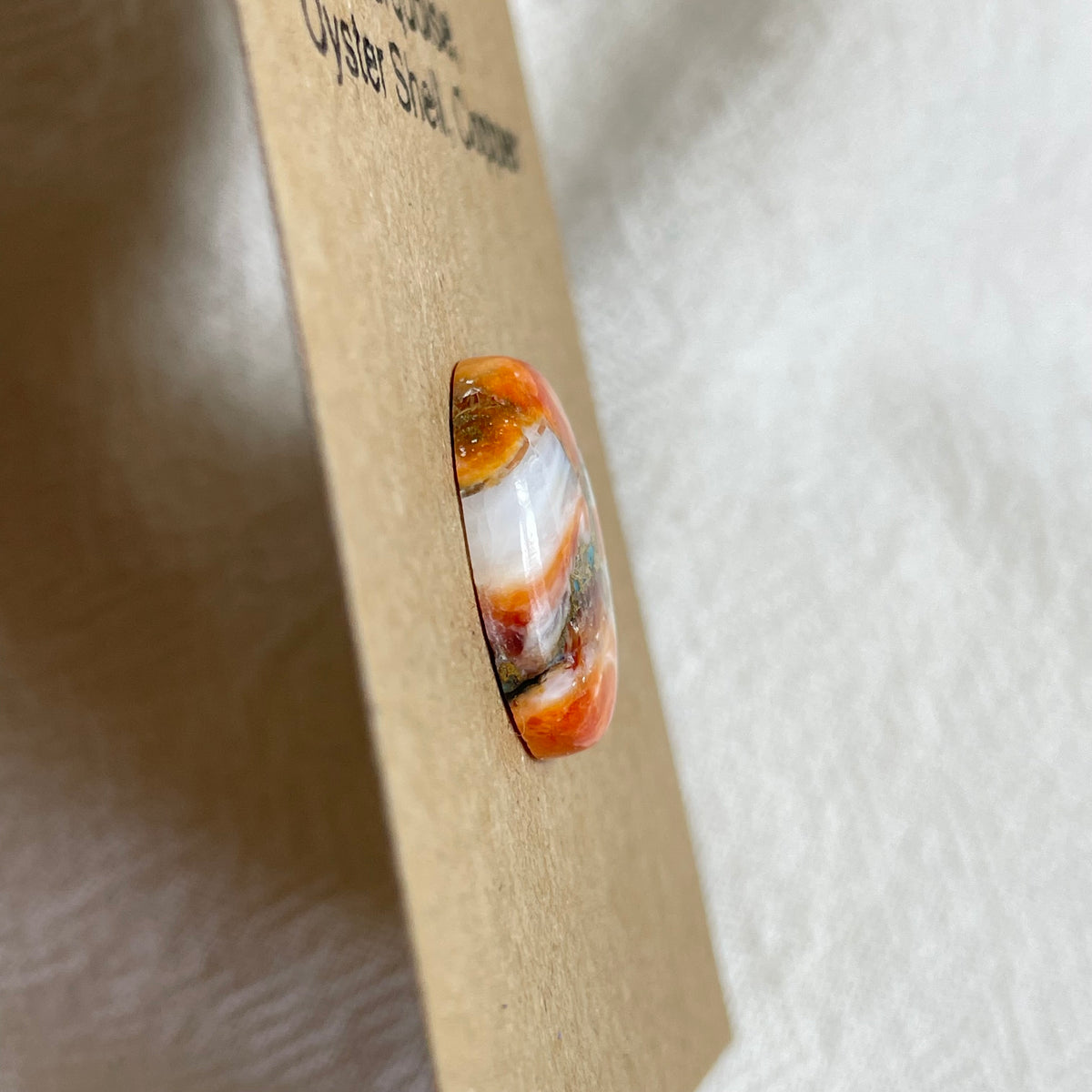 Turquoise, Oyster Shell, Copper Cabochon - TOC30