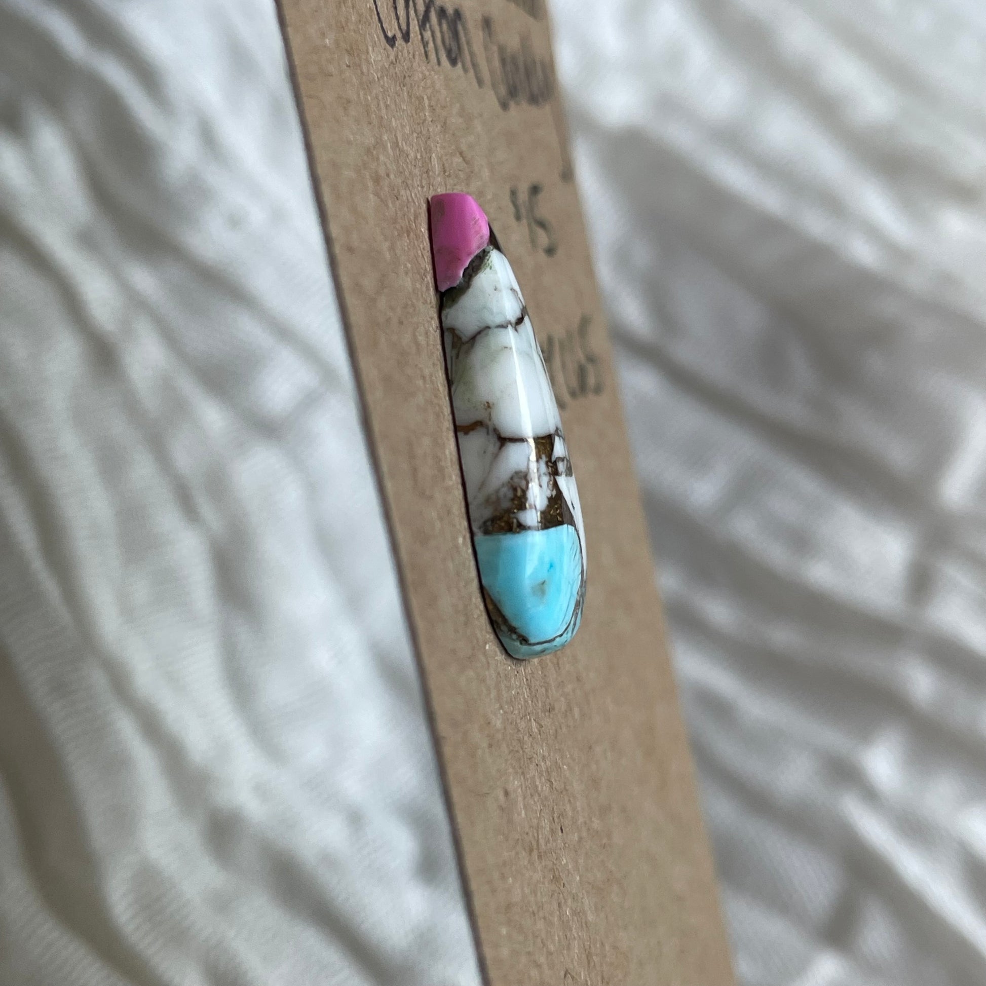 Cotton Candy Cabochon - CC65 A8C32AC5-CB1F-4B76-A0A2-D5EB6777F81D Brandedandwild.com