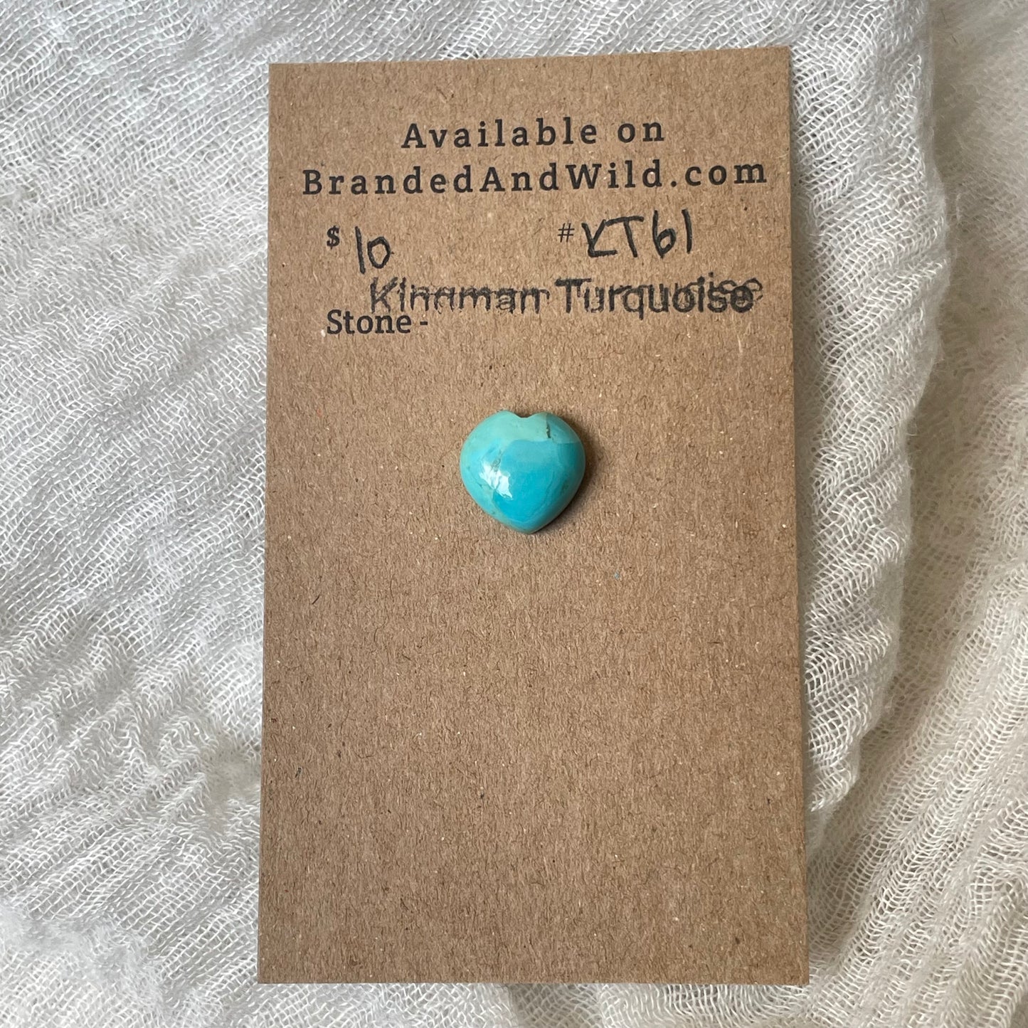 Kingman Turquoise Cabochon - KT61 A8DF88BF-A863-4461-8FF1-0EF1C1F46084 Brandedandwild.com