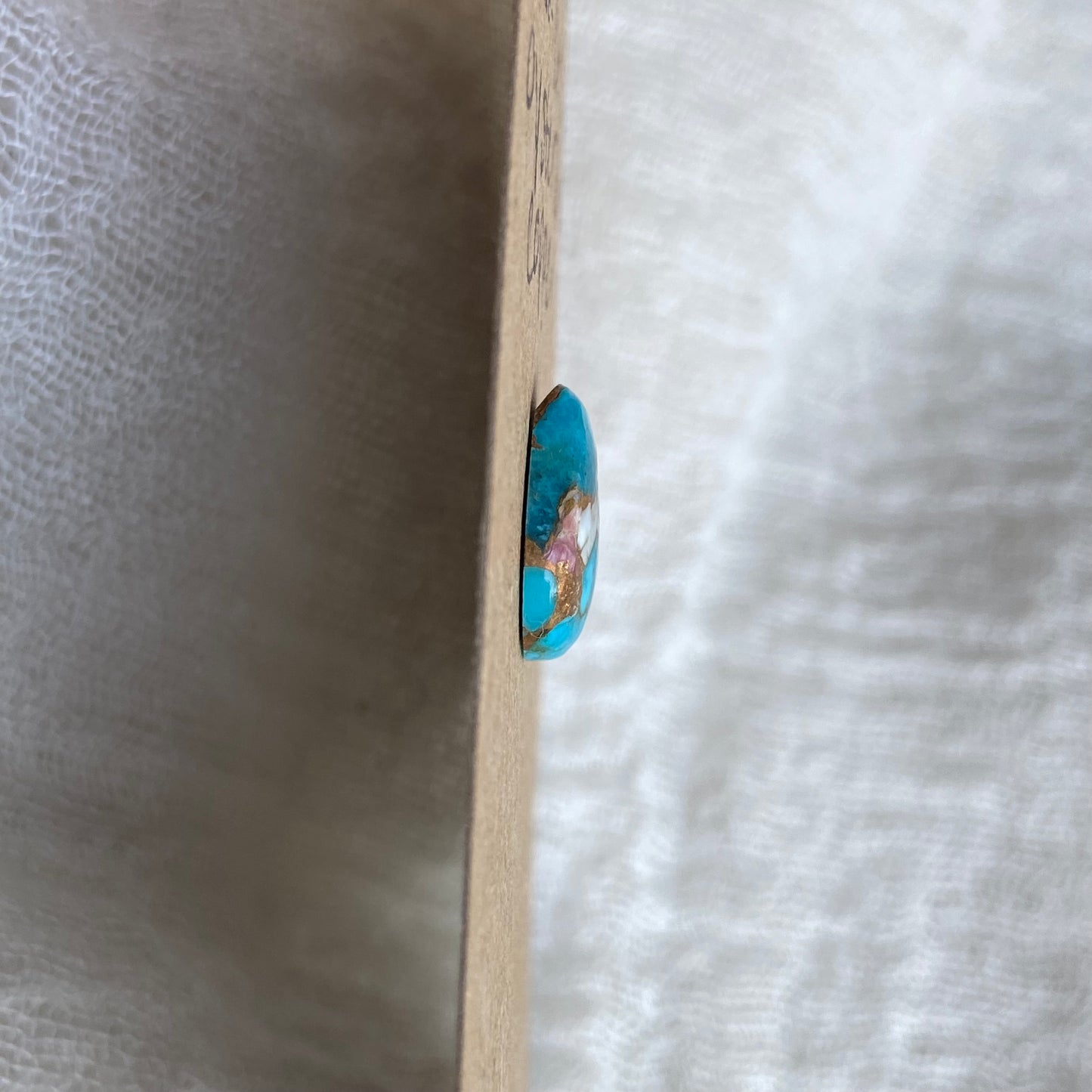 Turquoise, Oystershell, Copper Cabochon - TOC99