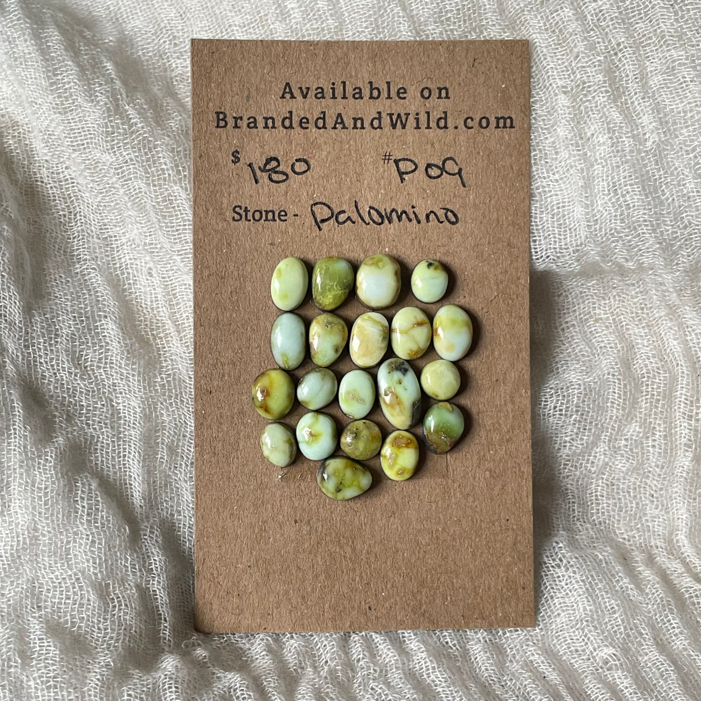 Palomino Cabochon - P09 A8EB5258-8EEF-43B5-860E-4E1D8E5B9AE5 Brandedandwild.com