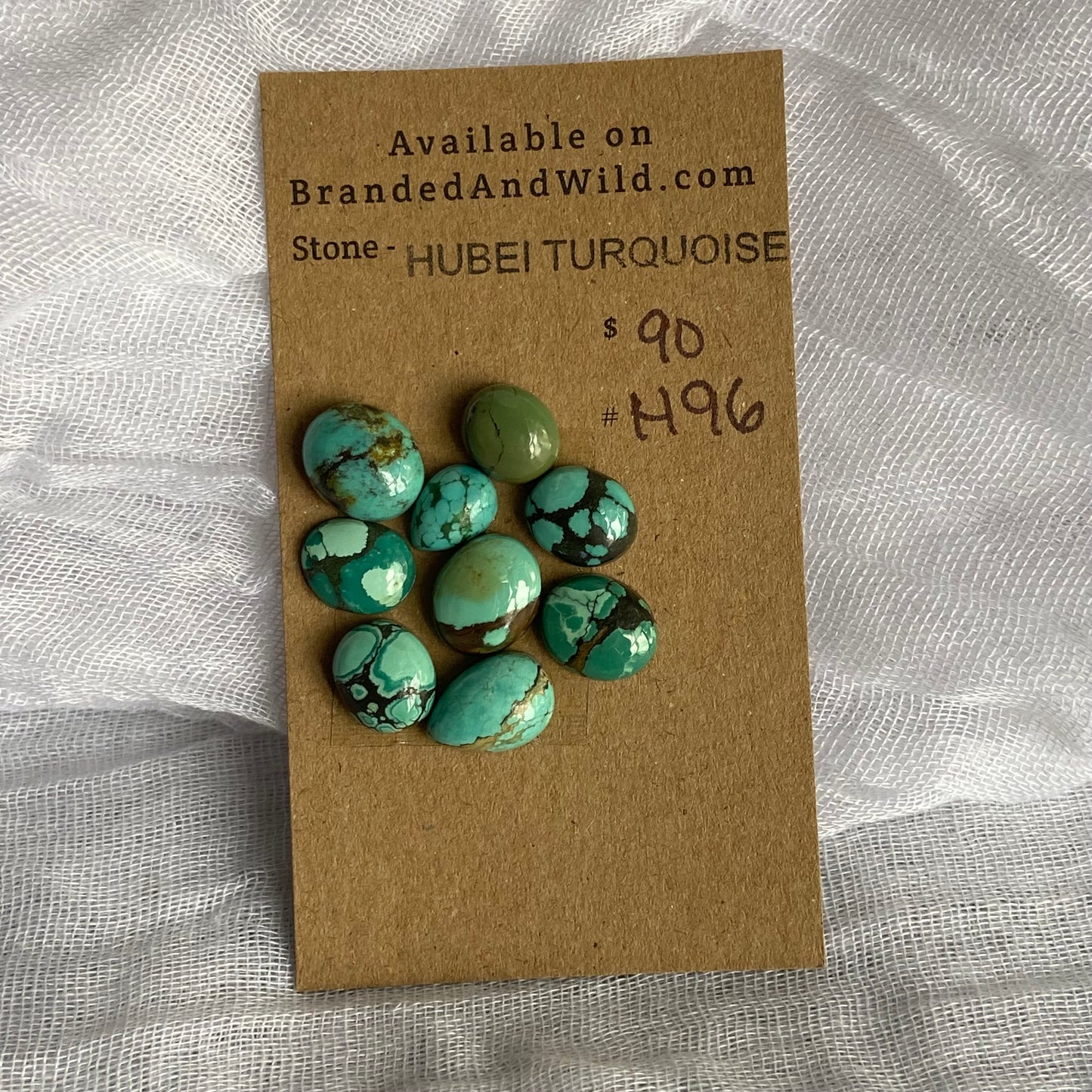 Hubei Turquoise Cabochon - H96