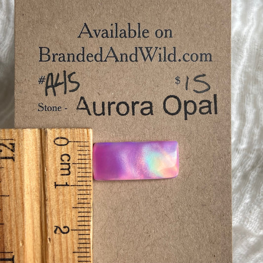 Aurora Opal Cabochon - A45 A912CB92-E0F4-48C0-B7E3-742D2A5EA71B Brandedandwild.com