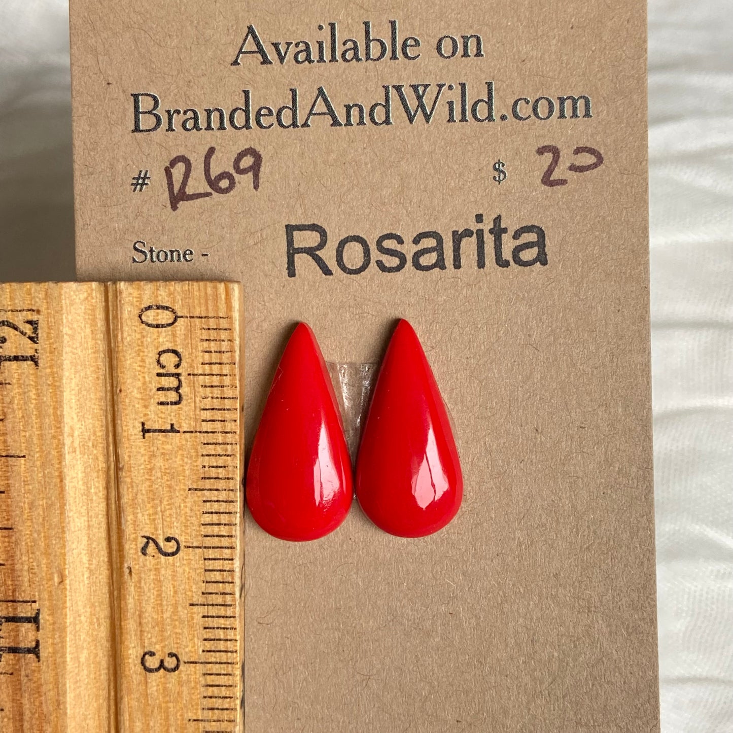 Rosarita - Cabochon - R69 A957F30E-910E-4181-BB91-A9890D70D5B5 Brandedandwild.com