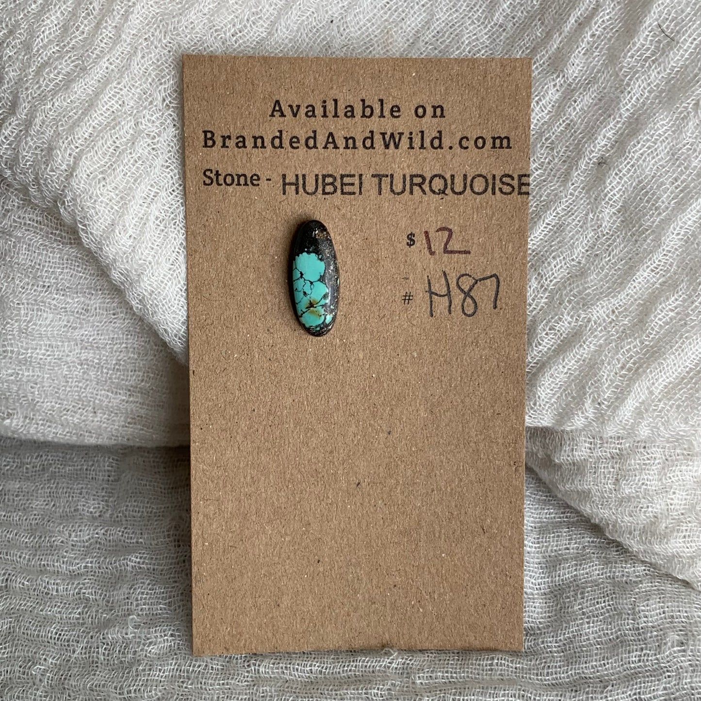 Hubei Turquoise Cabochon - H87