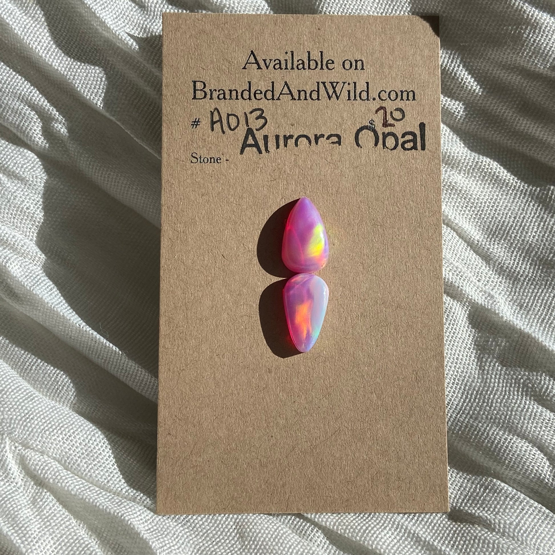 Aurora Opal Cabochon - A013 A9B349D7-F2B9-46CE-B0B5-328DA7502EA8 Brandedandwild.com