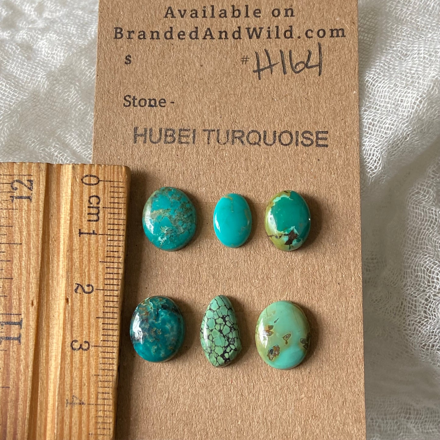 Hubei Turquoise Cabochon - H164