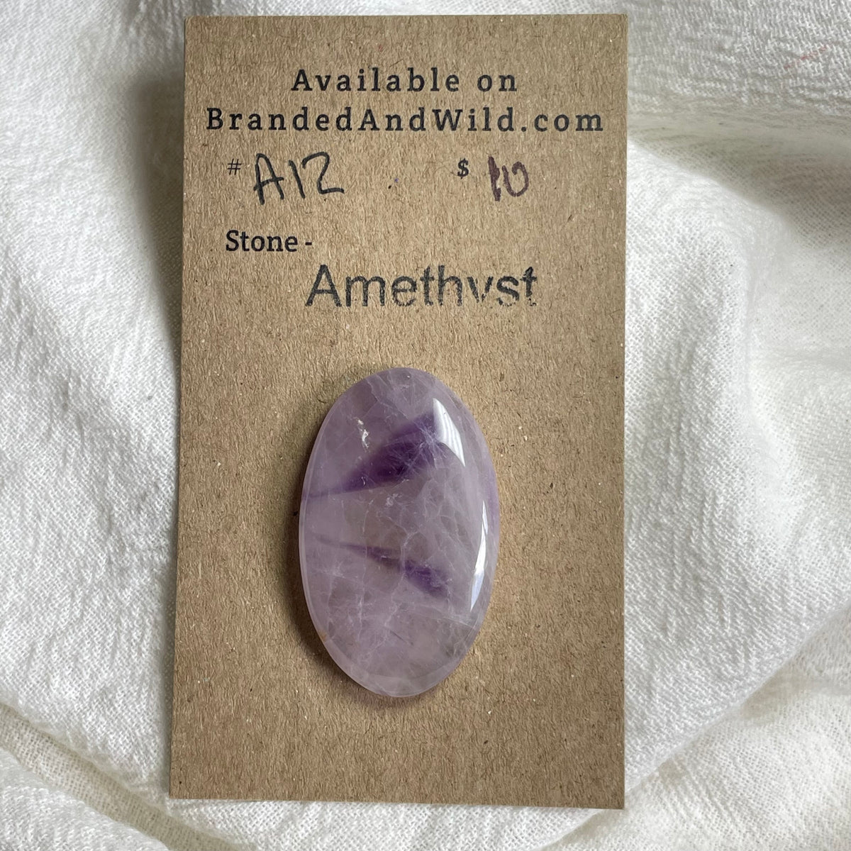 Amethyst Cabochon - A12 A9CF4851-239E-4F6F-B724-2D96AF5B8DC1 Brandedandwild.com